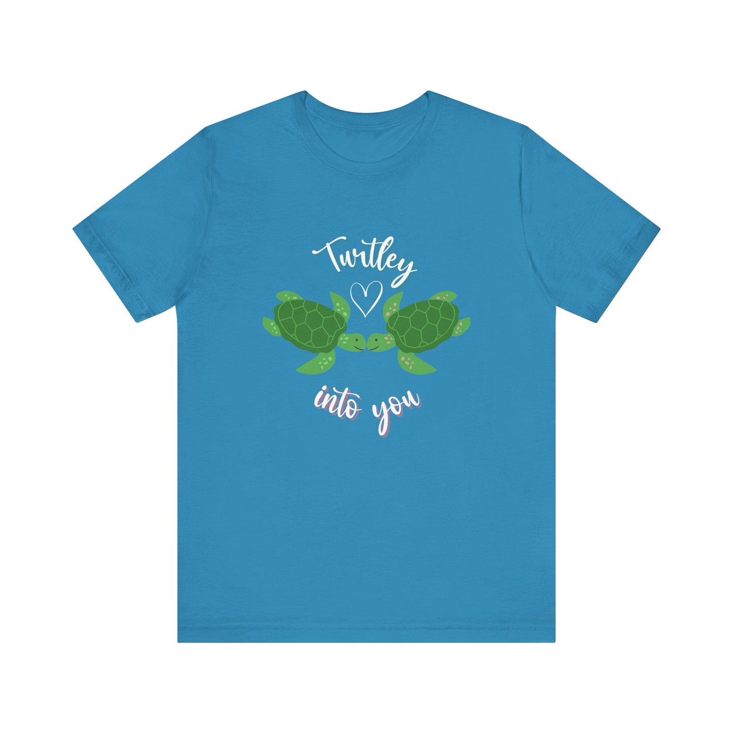 Unisex Cute Turtle Lover Turtley Into You T-Shirt