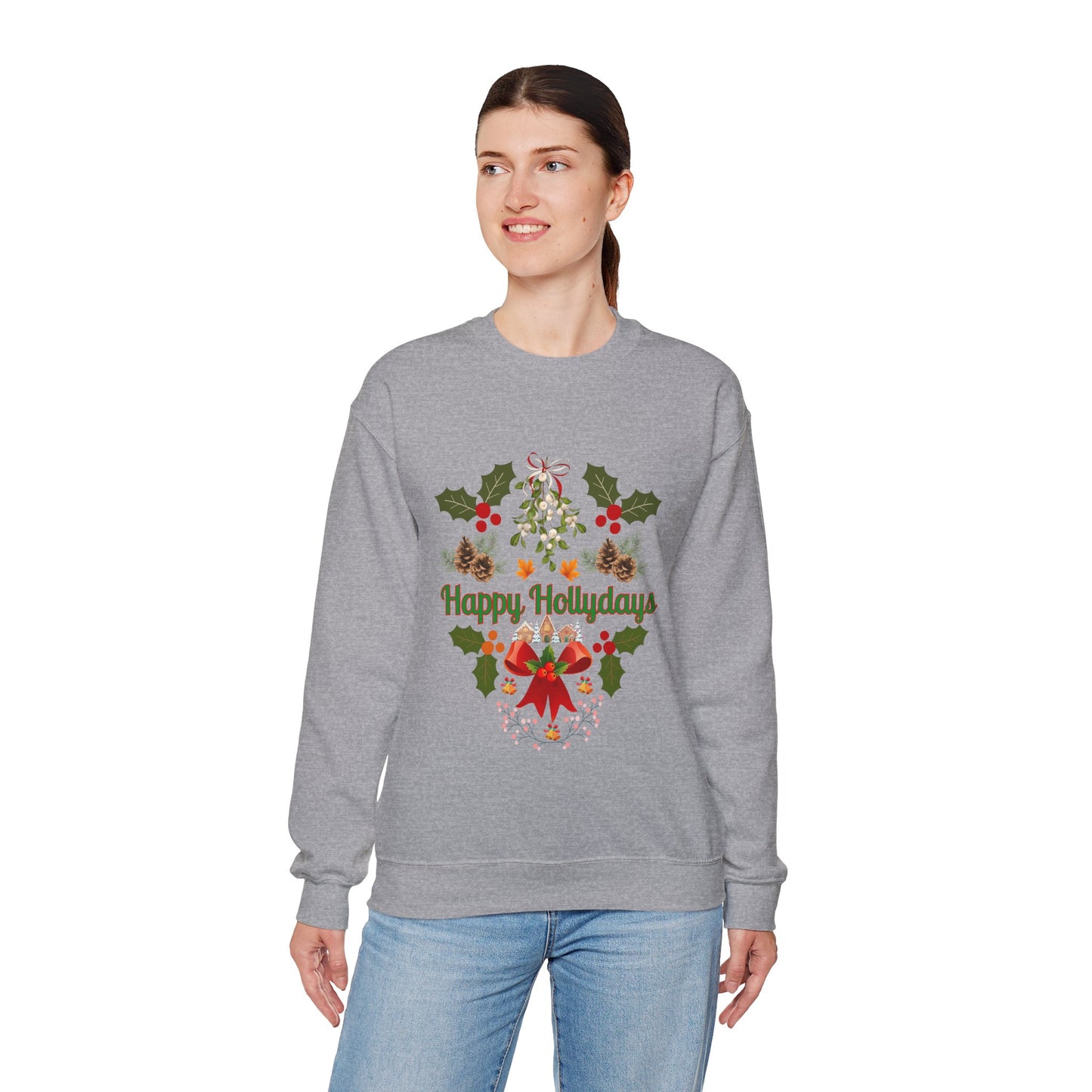 Unisex Ugly Sweater Contest Happy Hollydays Sweatshirt