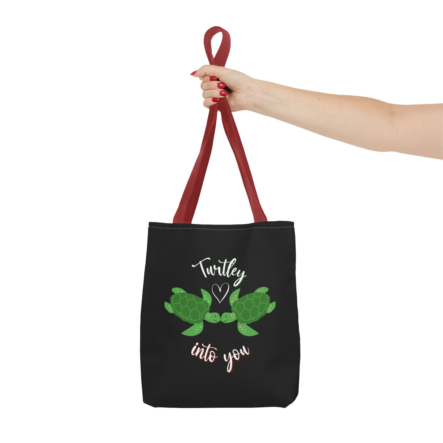 Unisex Cute Turtle Lover Turtley Into You Tote Bag