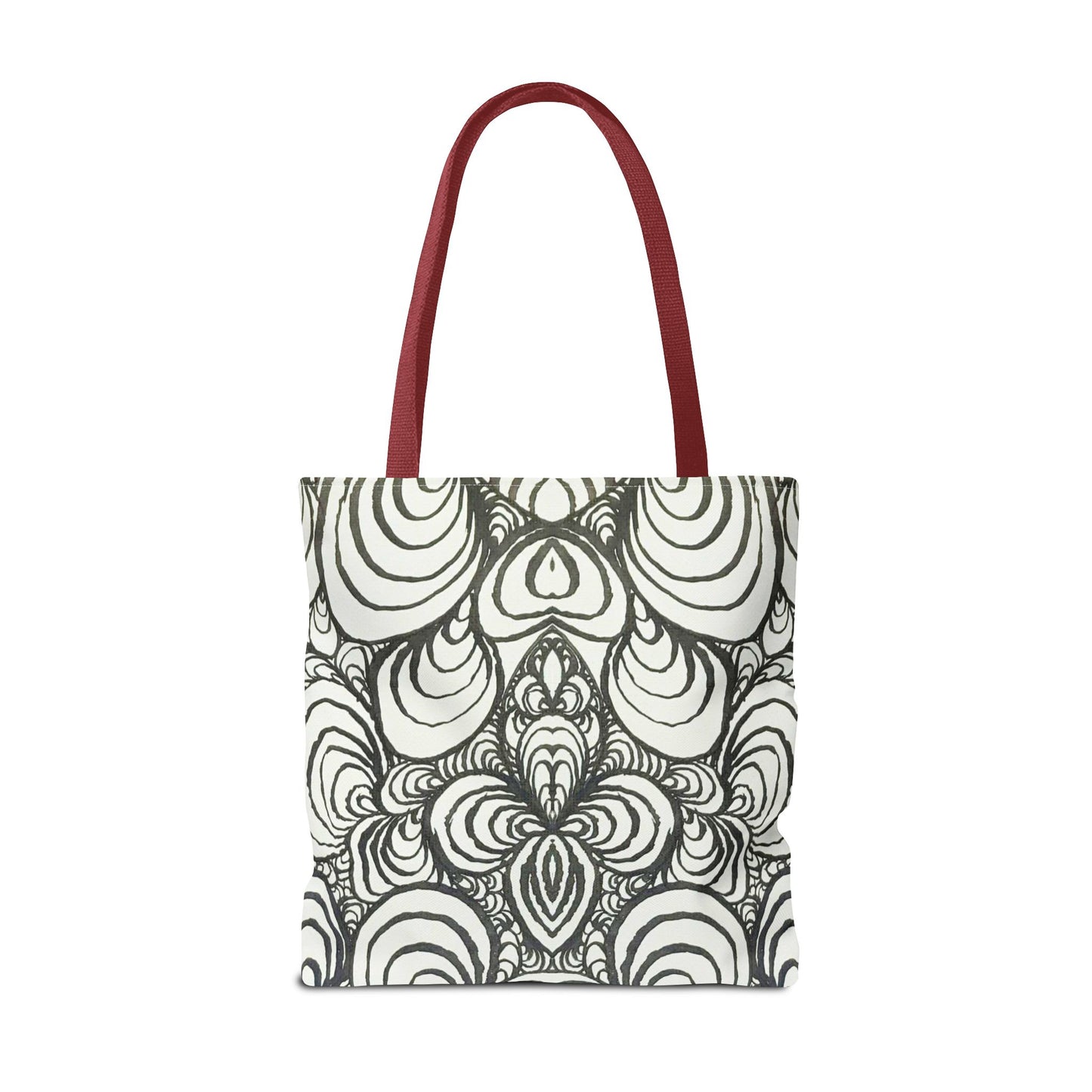 Unisex Original Line Art - All Over Print Tote Bag - Puzzle Panels 1