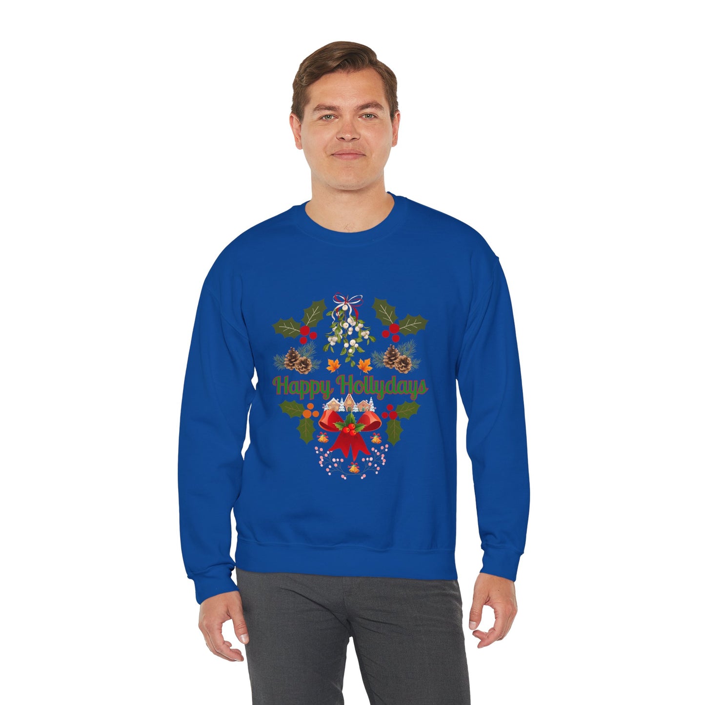 Unisex Ugly Sweater Contest Happy Hollydays Sweatshirt
