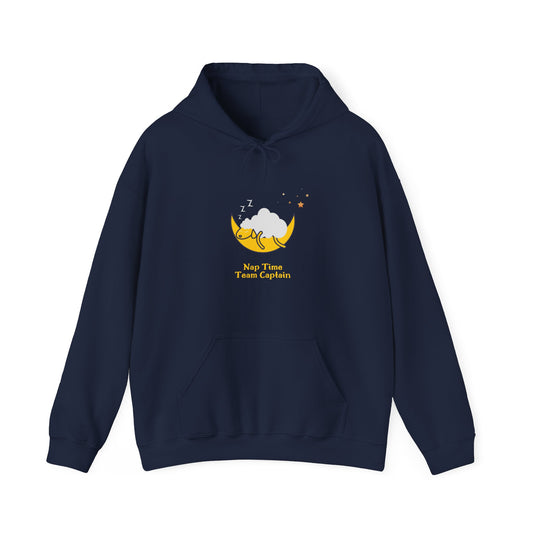 Unisex Heavy Blend™ Nap Time Team Captain Hooded Sweatshirt