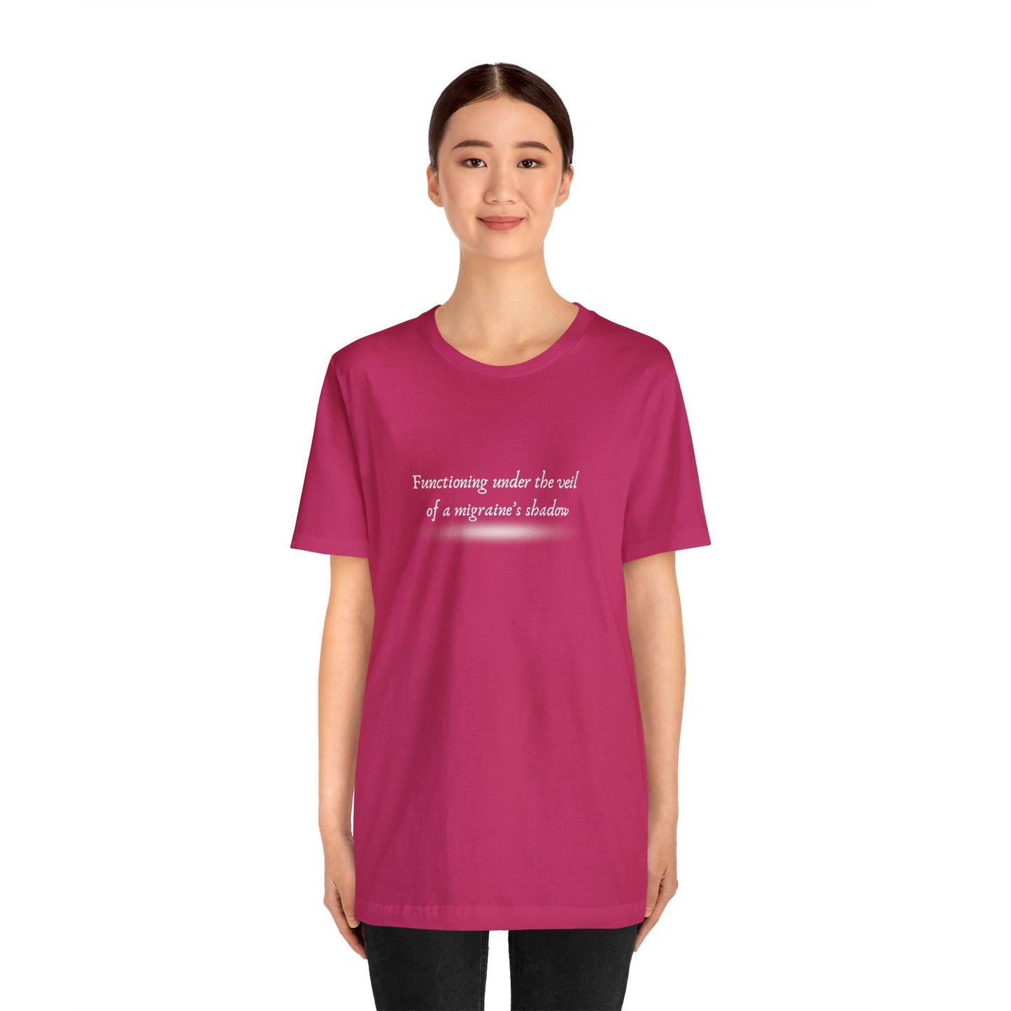 Unisex Migraine Day Invisible Illness Warrior Tshirt