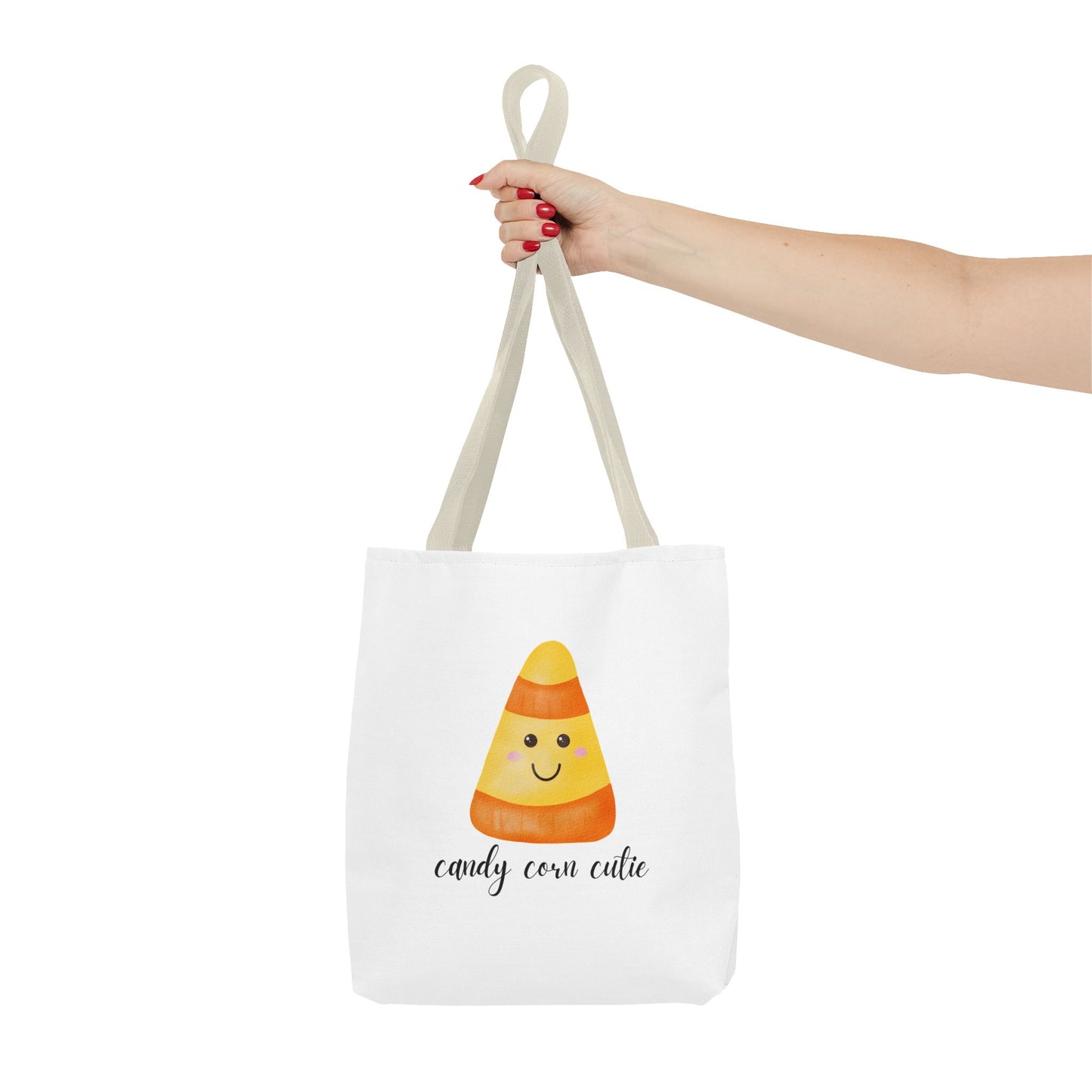 Cute Candy Corn Halloween Spooky Season Tote Trick or Treating Candy Fall Themed Reusable Lunch Bag