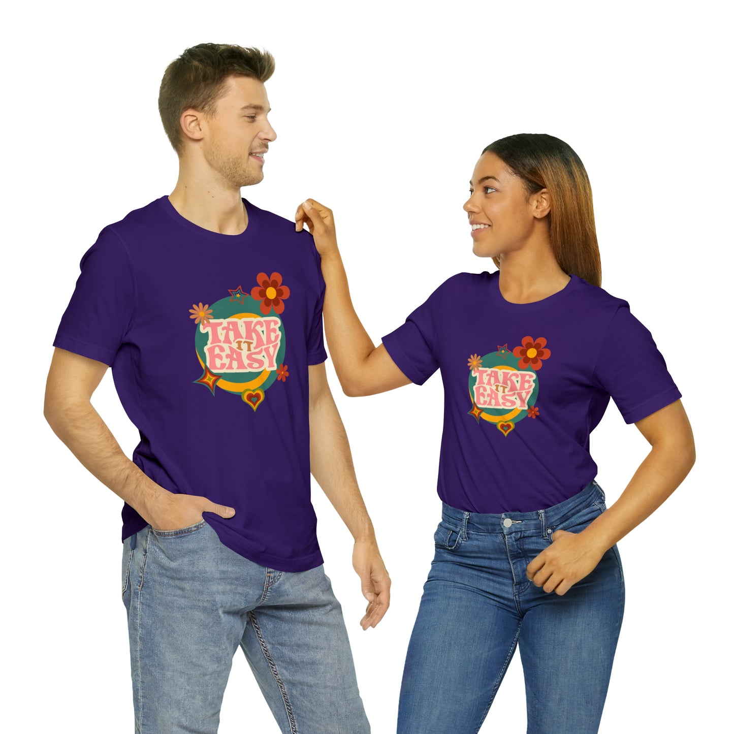 Unisex Take It Easy Retro Vibes T-Shirt