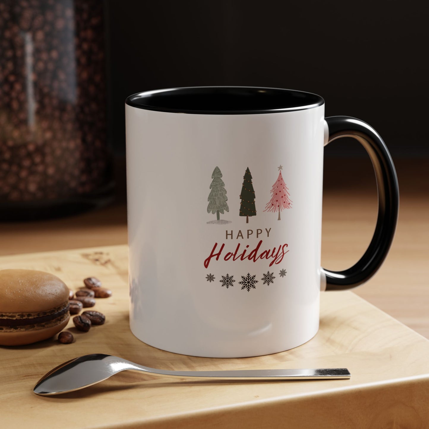 11oz/15oz Happy Holidays Seasons Greetings Fall Coffee Mug