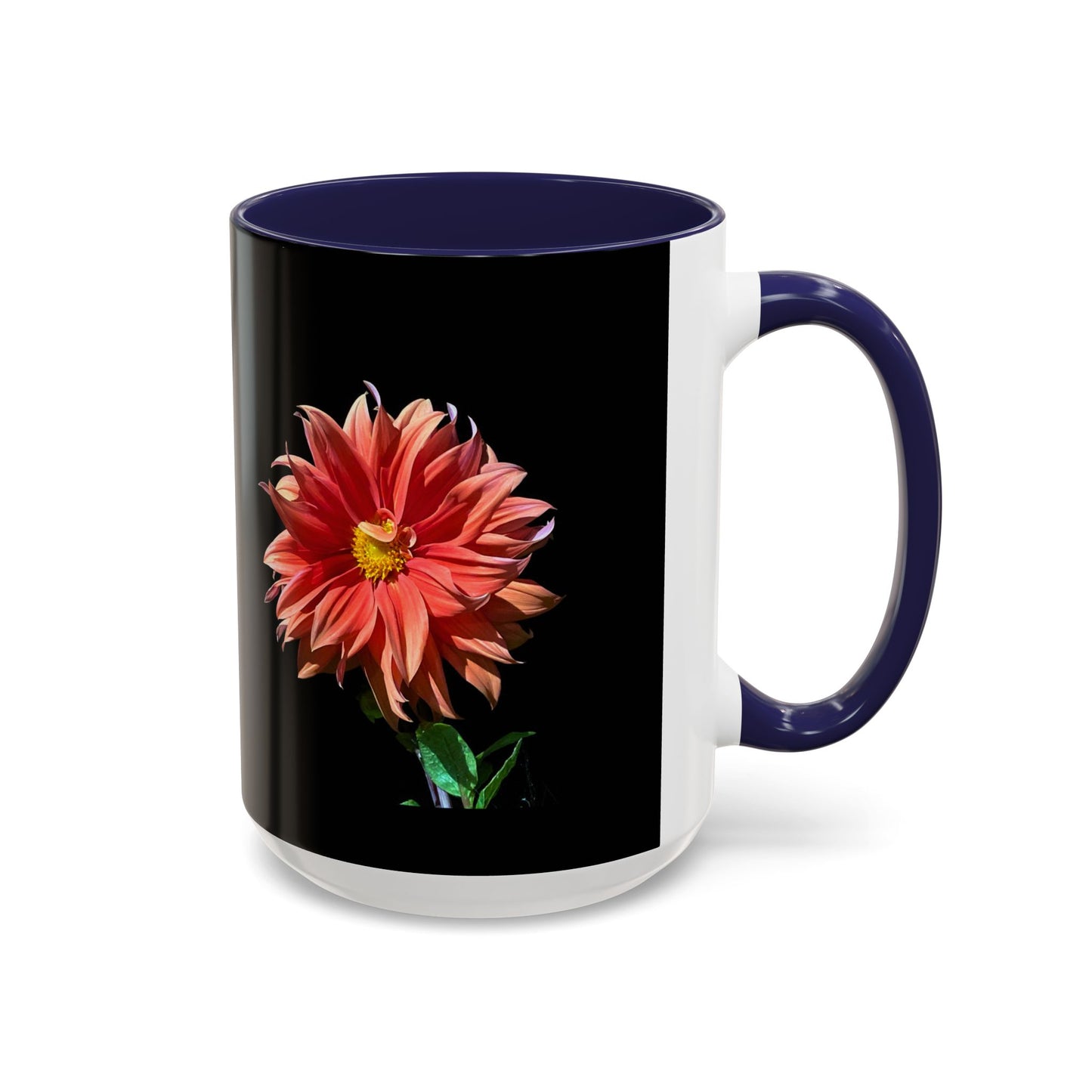 11oz/15oz Dahlia Flower Coffee Mug