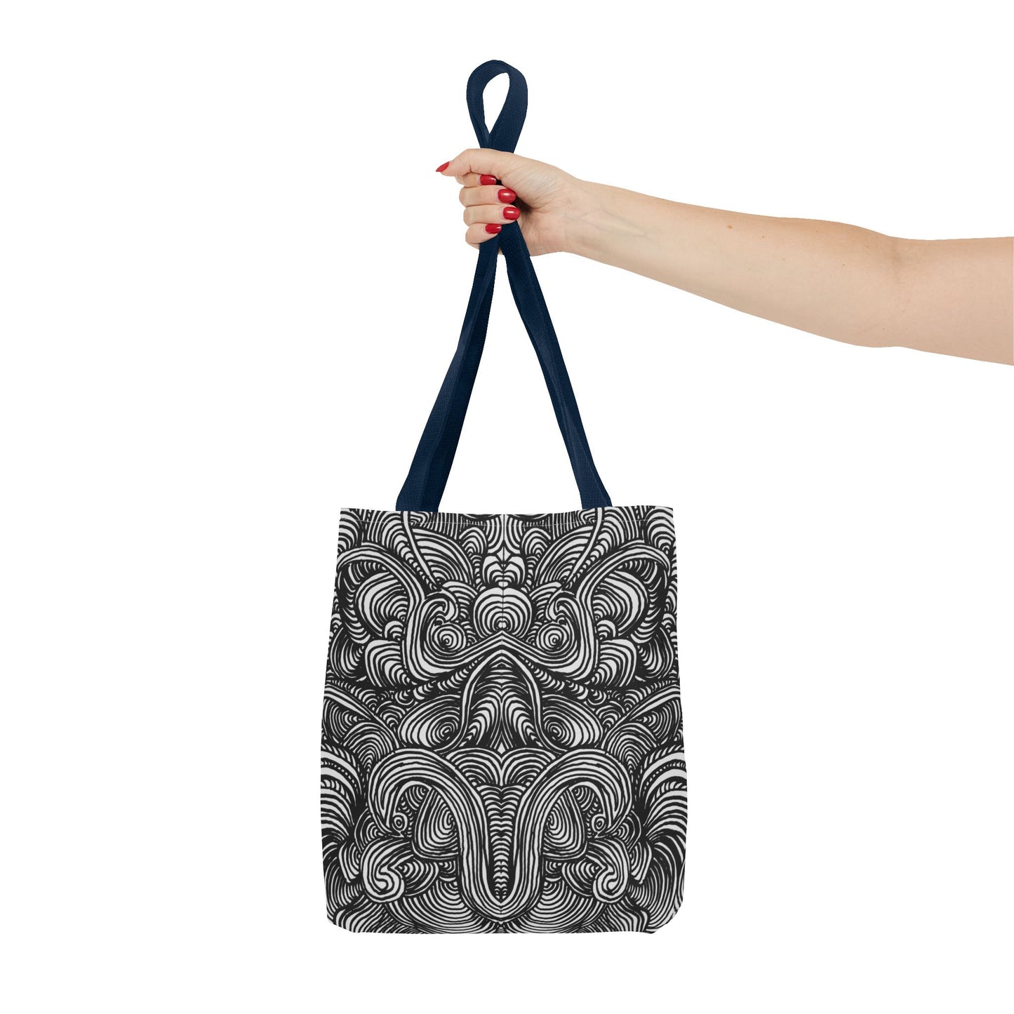 Unisex Original Line Art All Over Print Tote Bag - Mirage