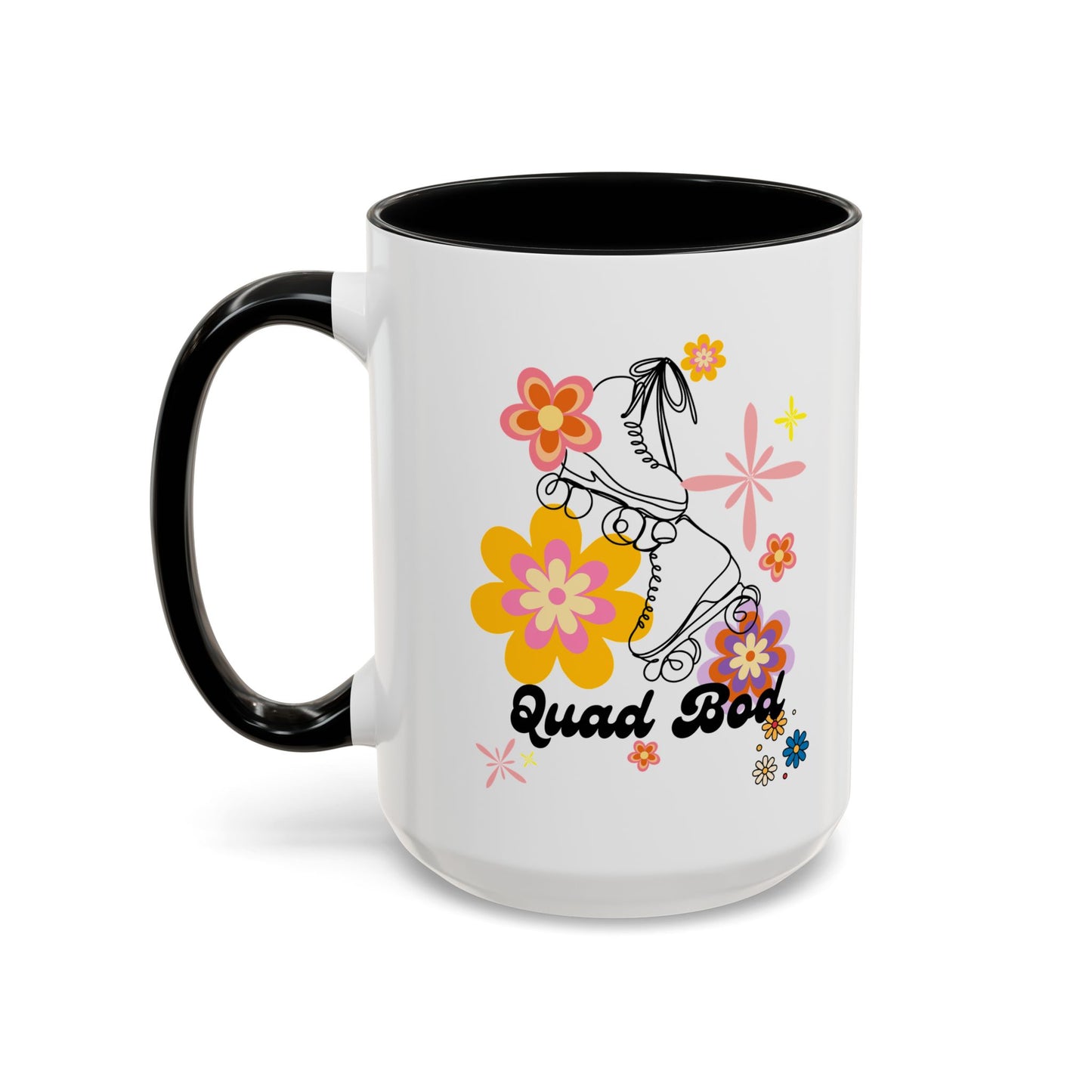 11oz/15oz Retro Vibes Roller Skate Quad Bod Coffee Mug