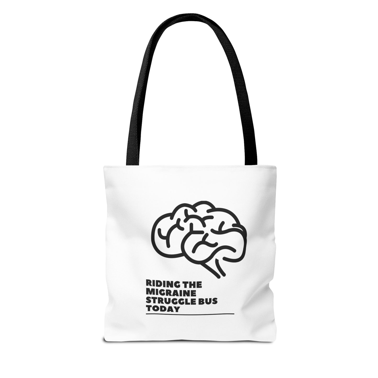 Unisex Migraine Day Invisible Illness Warrior Tote Bag