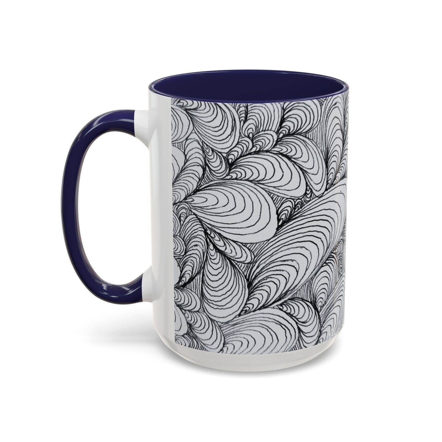 11oz/15oz Original Rough Line Art Coffee Mug