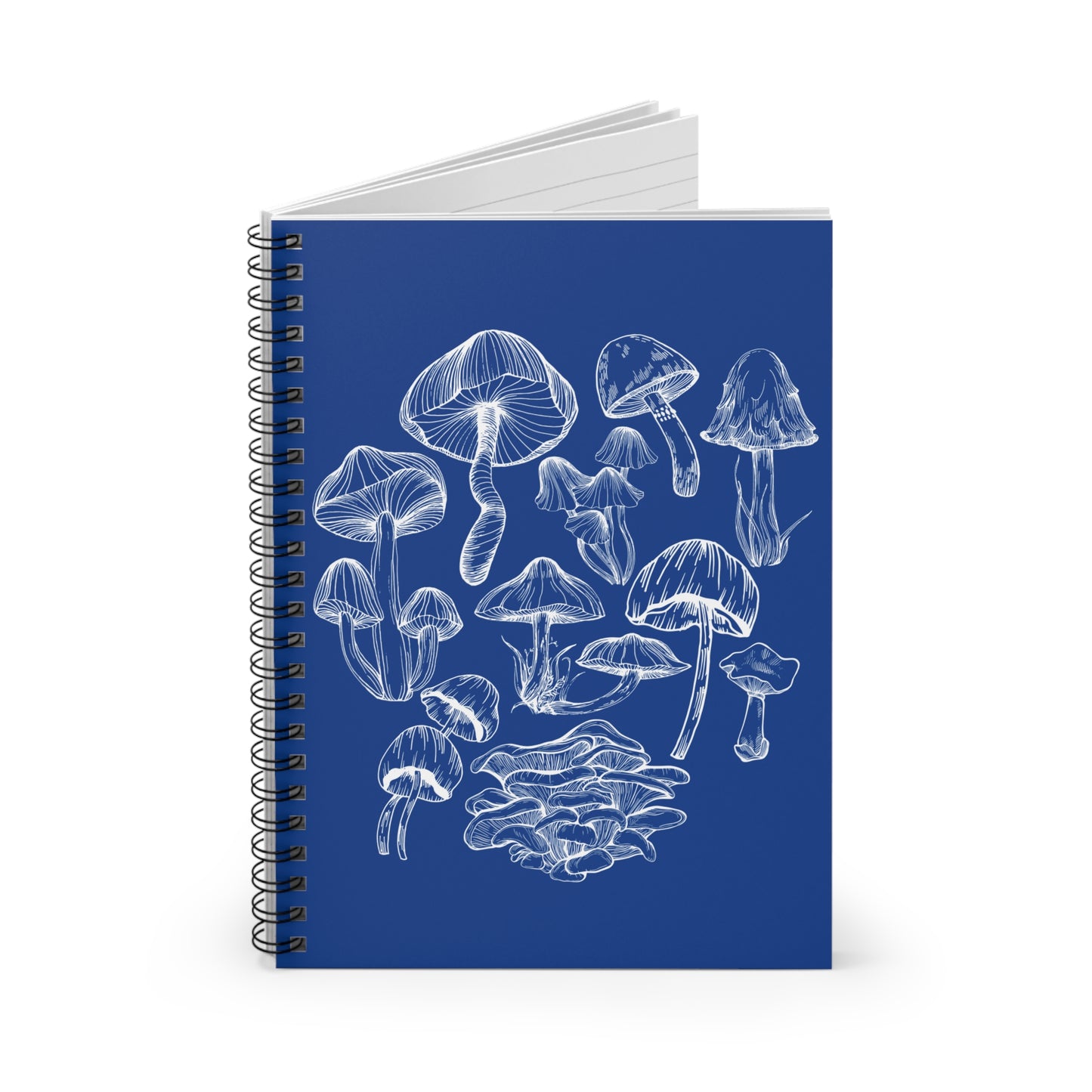 Mushroom Lover Fungi Print Toadstool Spiral Notebook