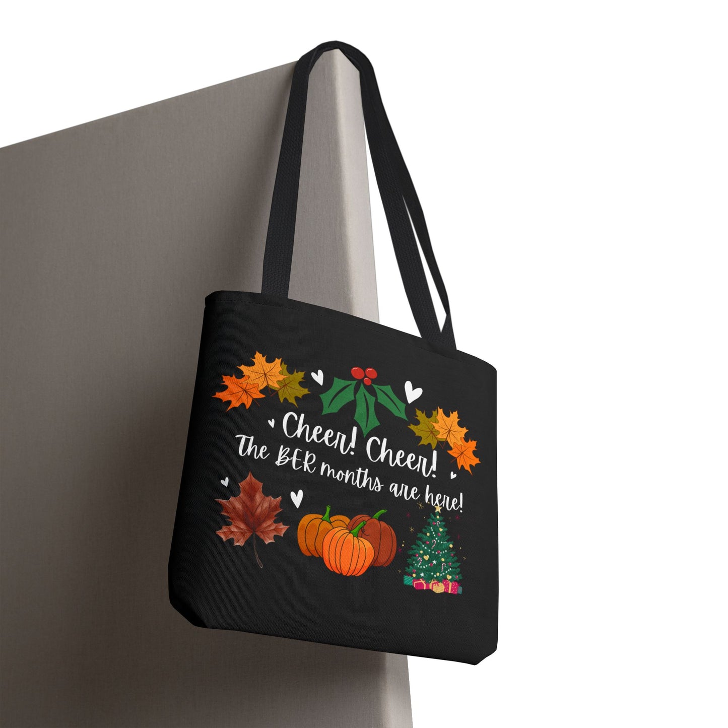 Unisex BER Months Tote Bag Autumn Tote Fall Tote Bag September Tote October Tote Bag November Bag December Tote Bag Favorite Months Tote Bag