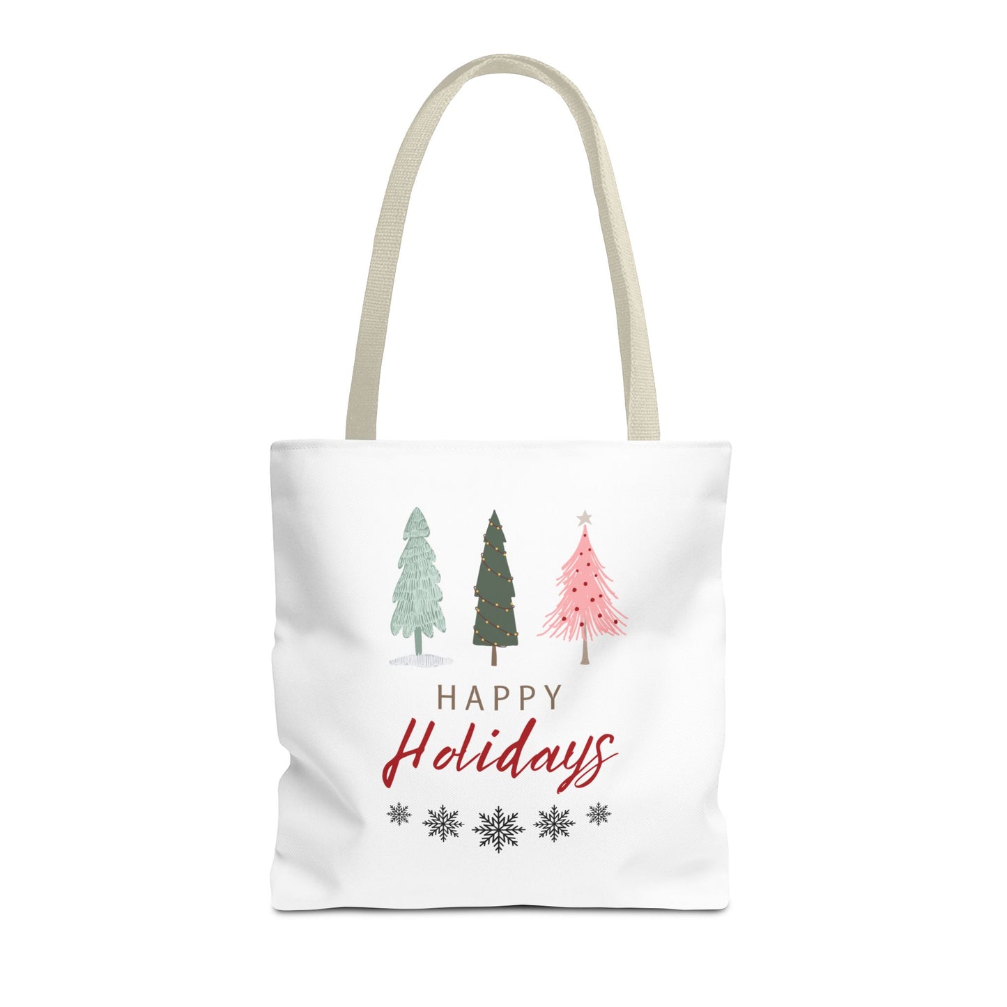 Unisex Happy Holidays Seasons Greetings Fall Tote Bag