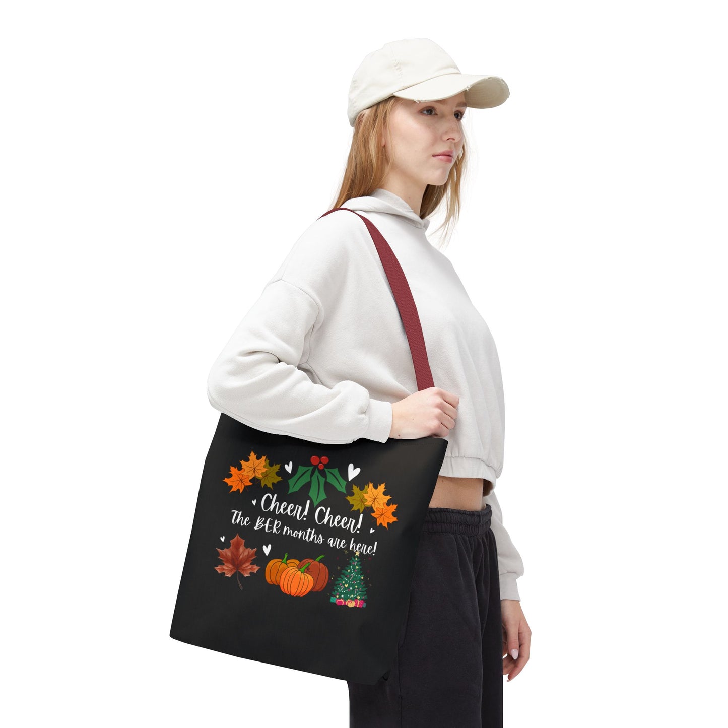 Unisex BER Months Tote Bag Autumn Tote Fall Tote Bag September Tote October Tote Bag November Bag December Tote Bag Favorite Months Tote Bag