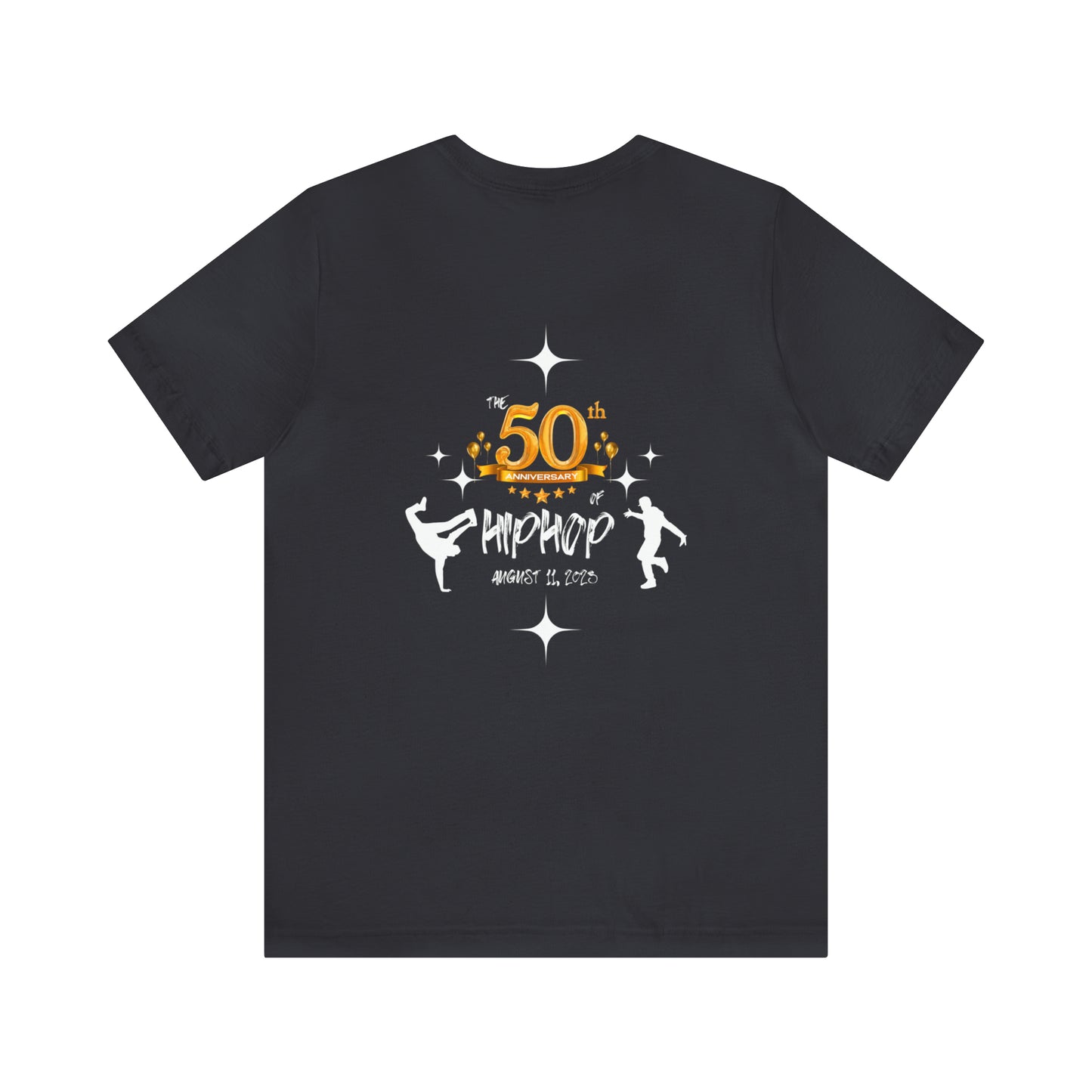 Unisex 50th Anniversary of HipHop August 11, 2023 Commemorative T-Shirt