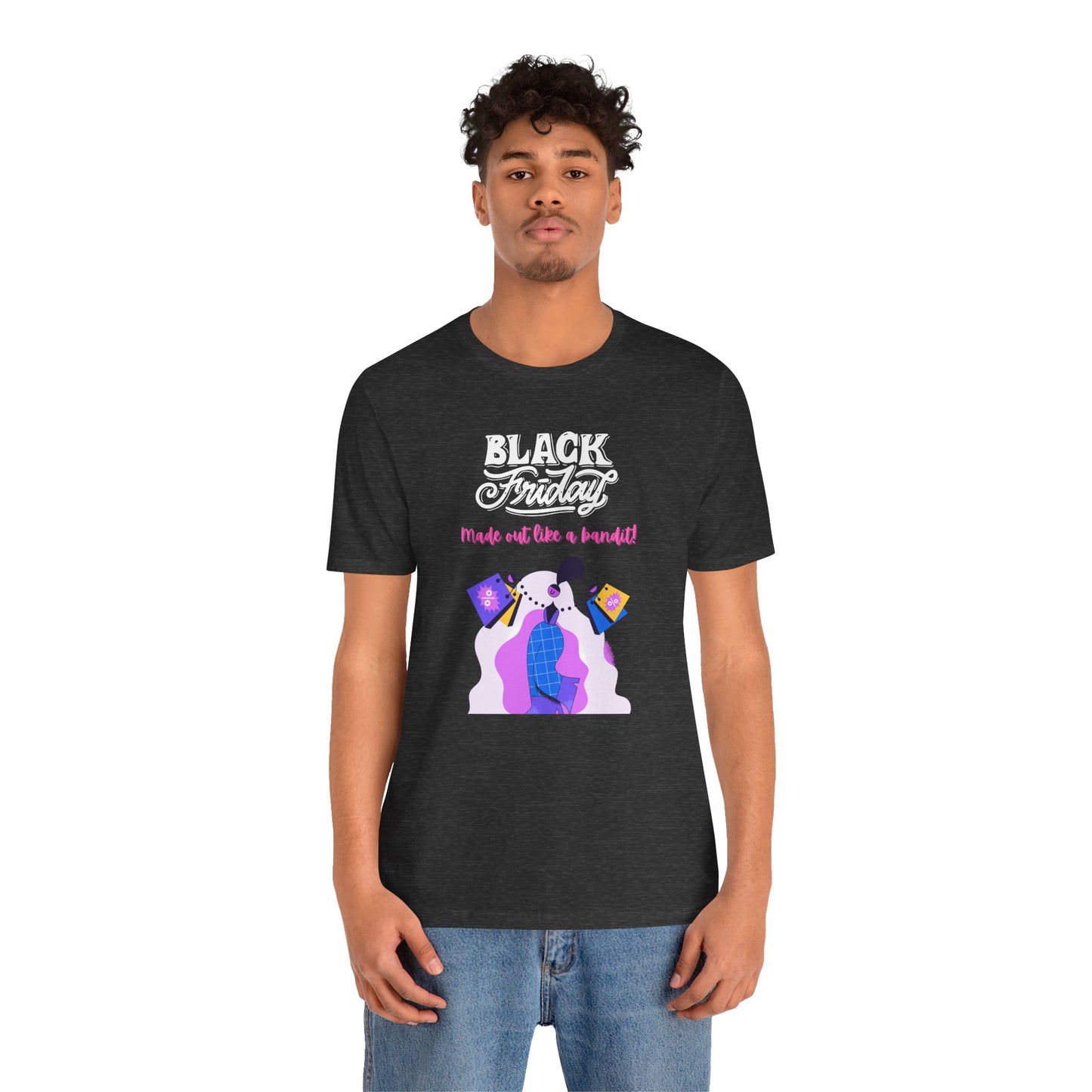 Unisex Jersey Short Sleeve Black Friday Sales T-Shirt