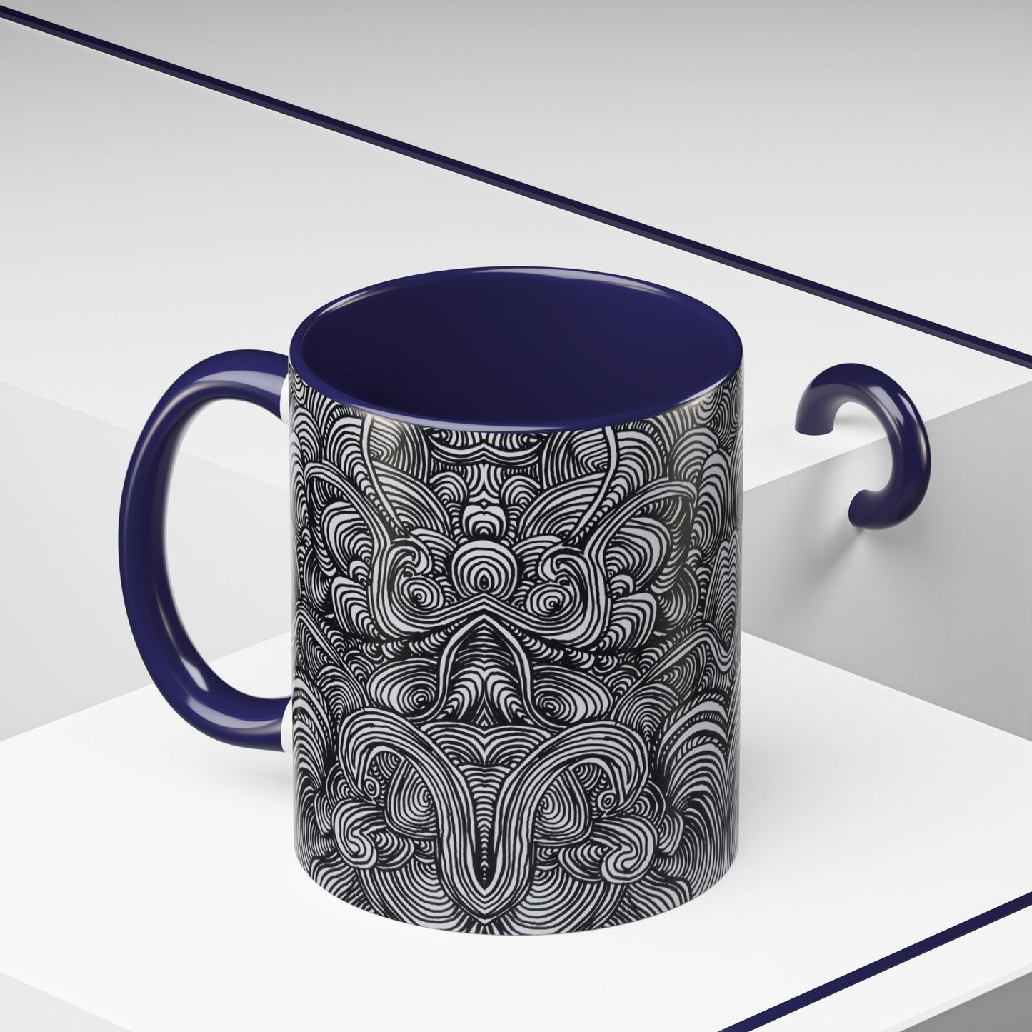 11oz/15oz Original Line Art Coffee Mug - Liquid