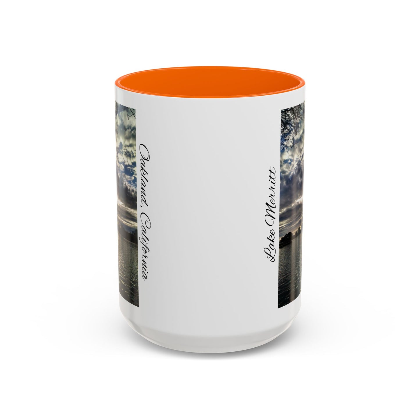 11oz/15oz Two Tone Lake Merritt, Oakland California San Francisco Bay Area Keepsake Coffee Mug