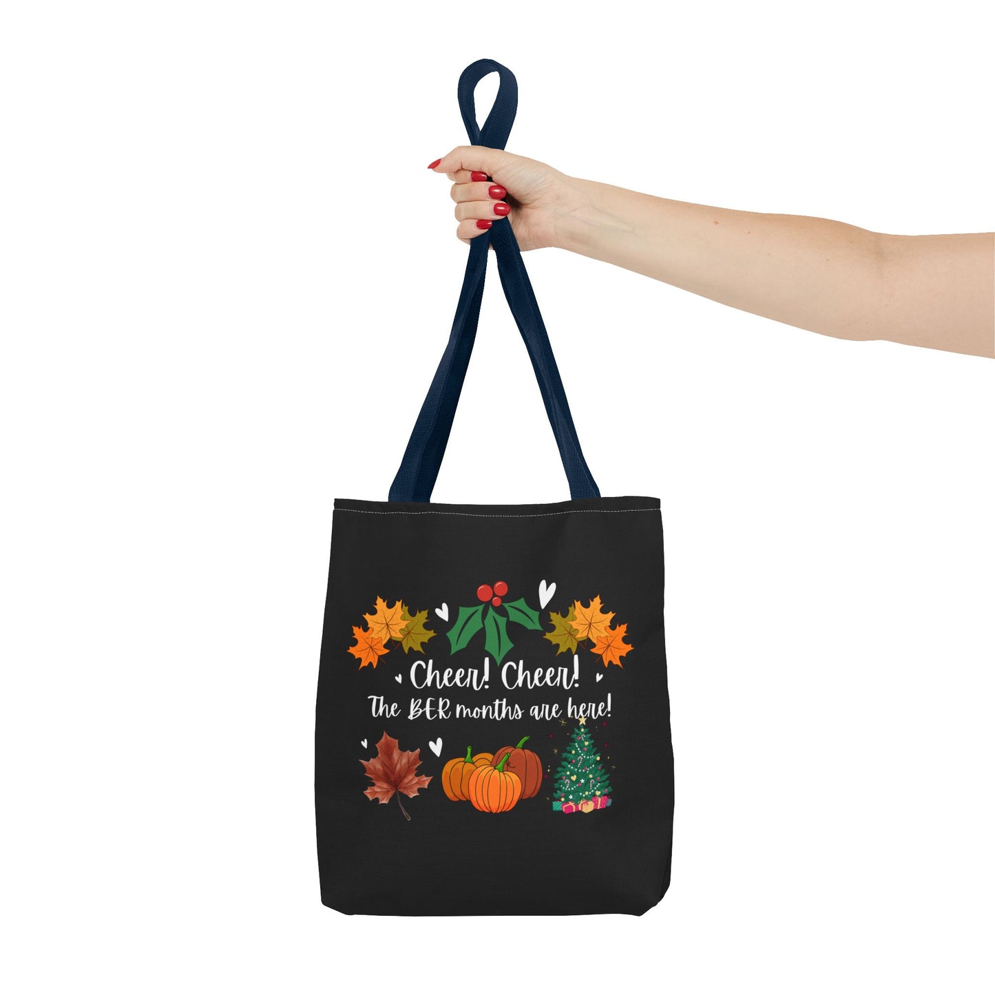 Unisex BER Months Tote Bag Autumn Tote Fall Tote Bag September Tote October Tote Bag November Bag December Tote Bag Favorite Months Tote Bag