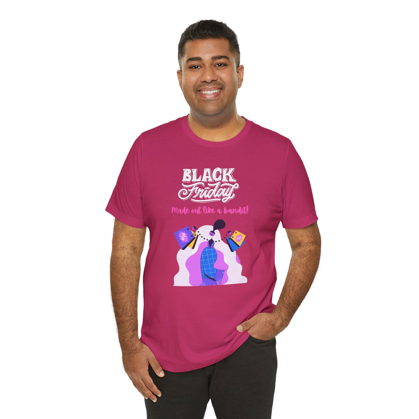 Unisex Jersey Short Sleeve Black Friday Sales T-Shirt