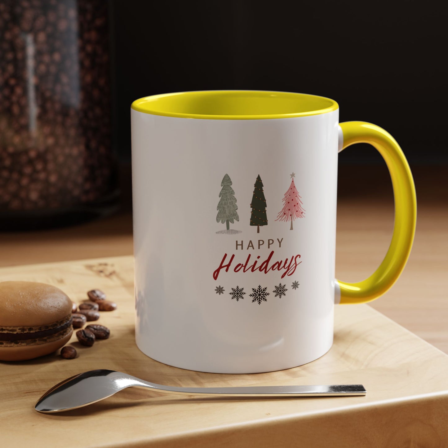 11oz/15oz Happy Holidays Seasons Greetings Fall Coffee Mug
