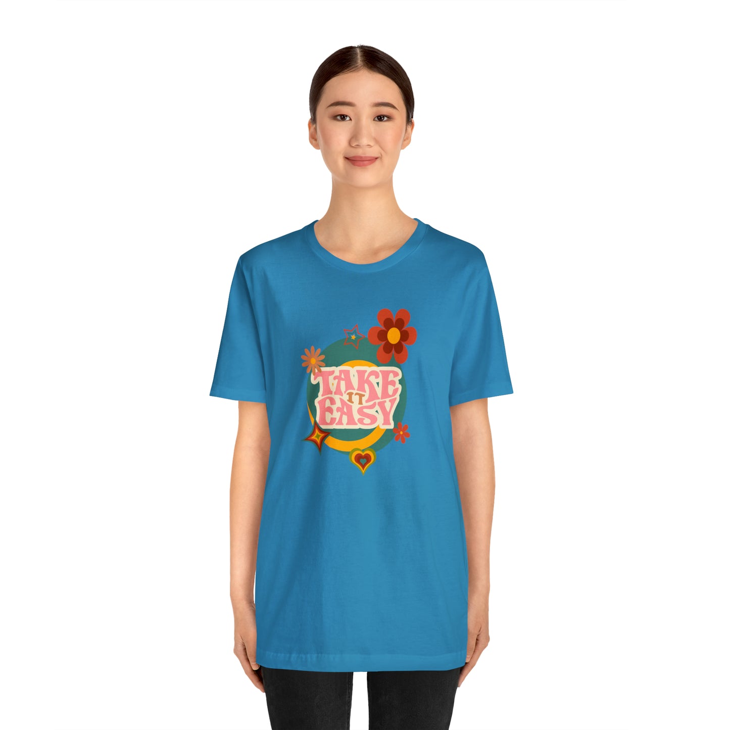 Unisex Take It Easy Retro Vibes T-Shirt