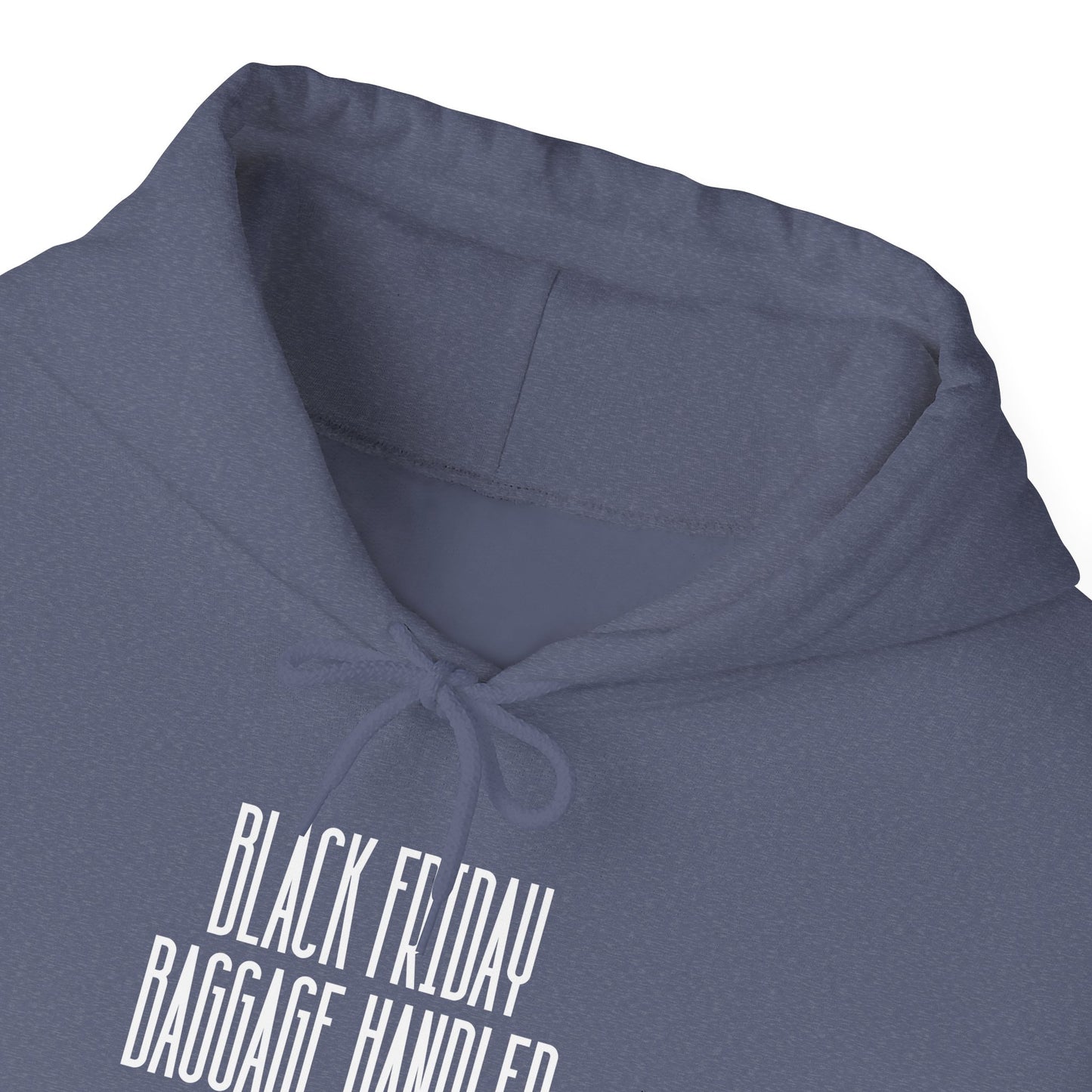Unisex Heavy Blend™ Black Friday Christmas Sales Baggage Handler Shopping Sales Hooded Sweatshirt