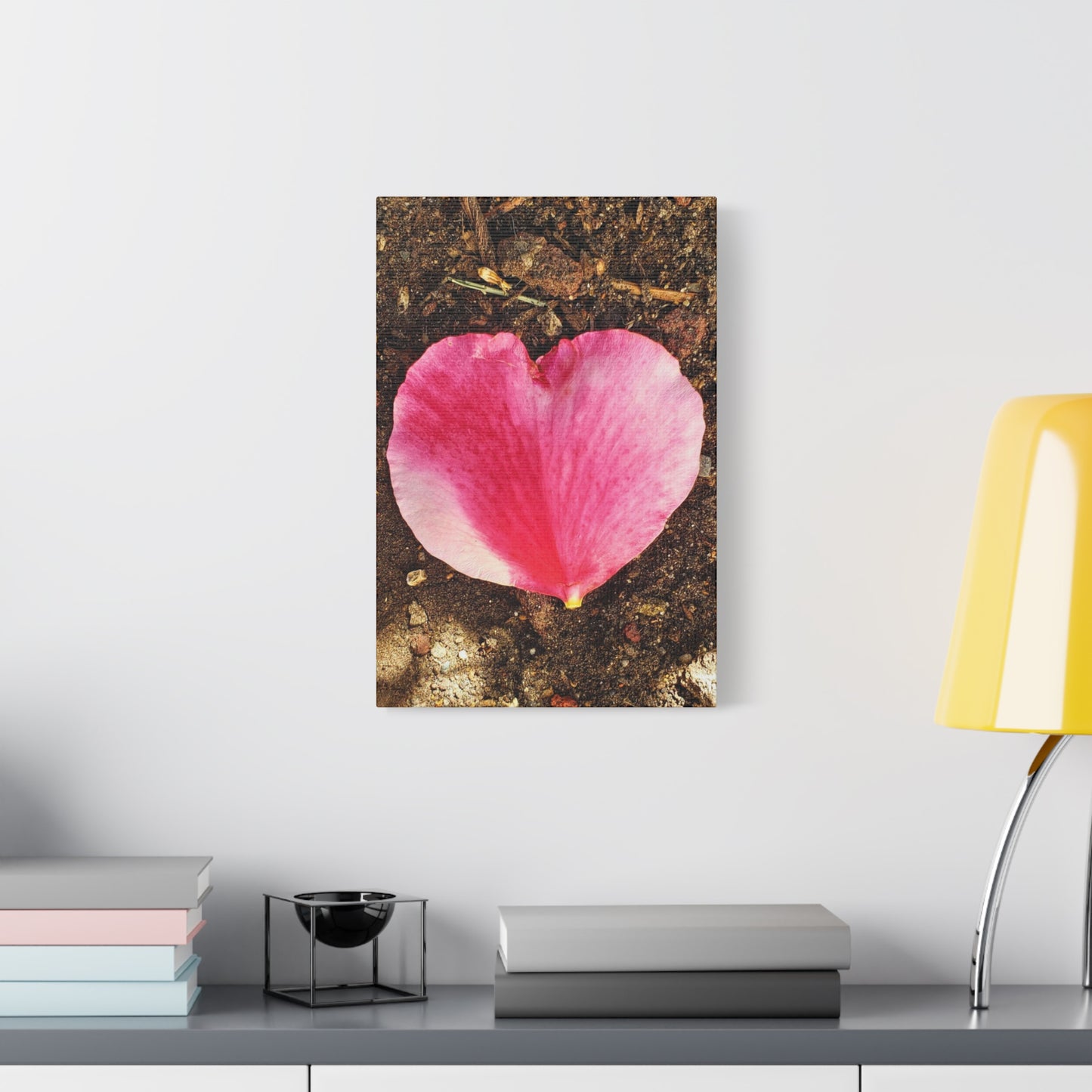 Canvas Gallery Wrap - Double Delight Rose Petal
