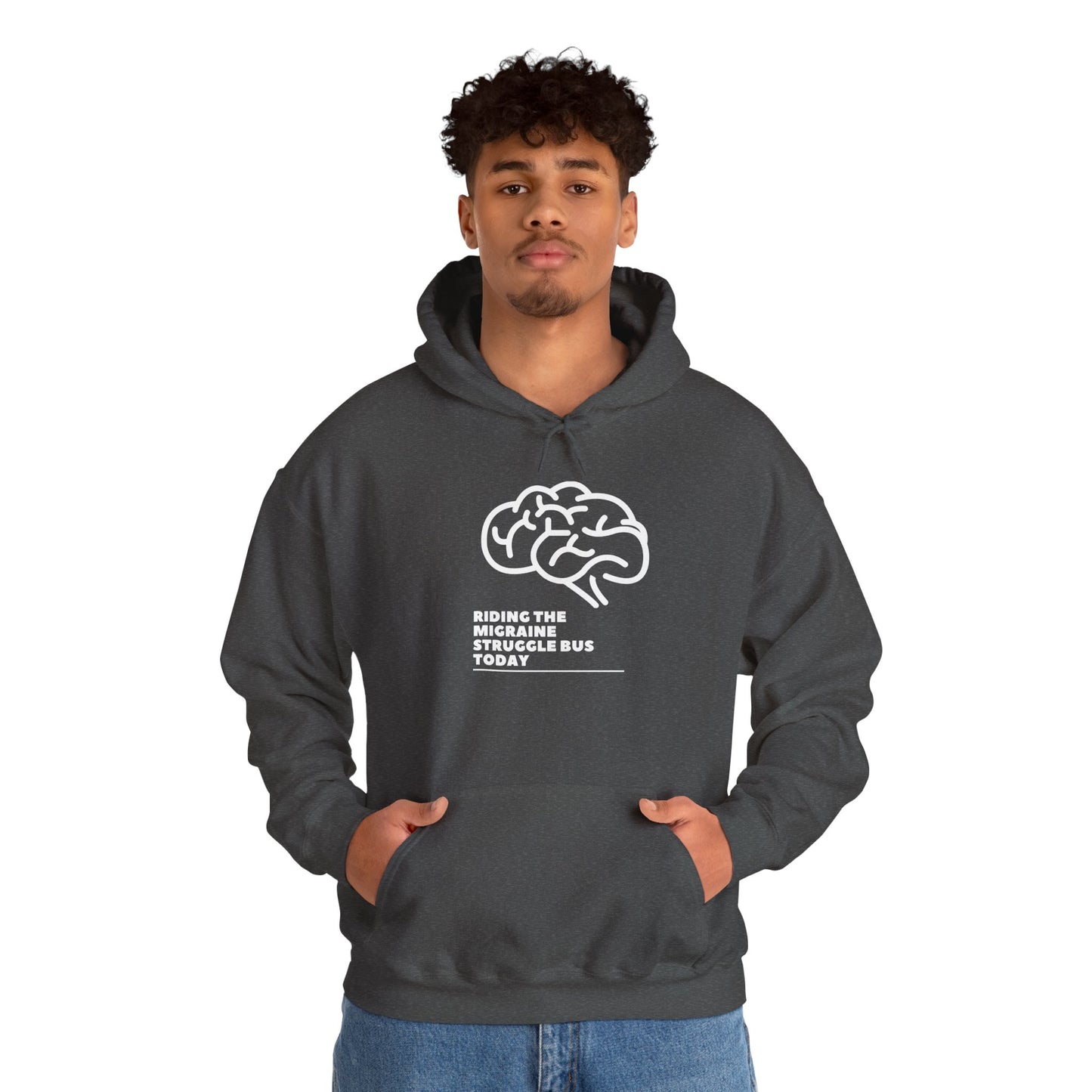 Migraine Day Invisible Illness Warrior Hooded Sweatshirt