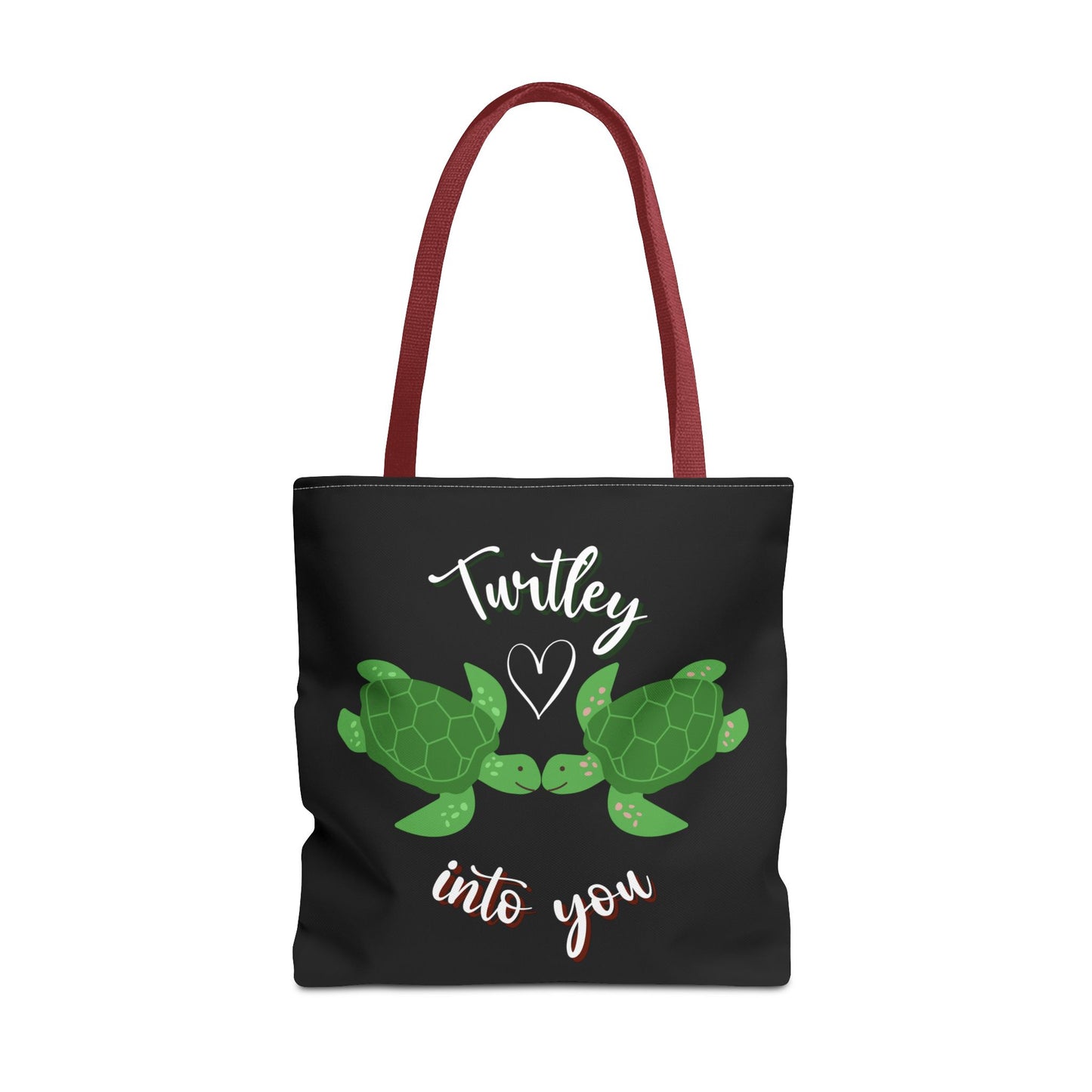 Unisex Cute Turtle Lover Turtley Into You Tote Bag