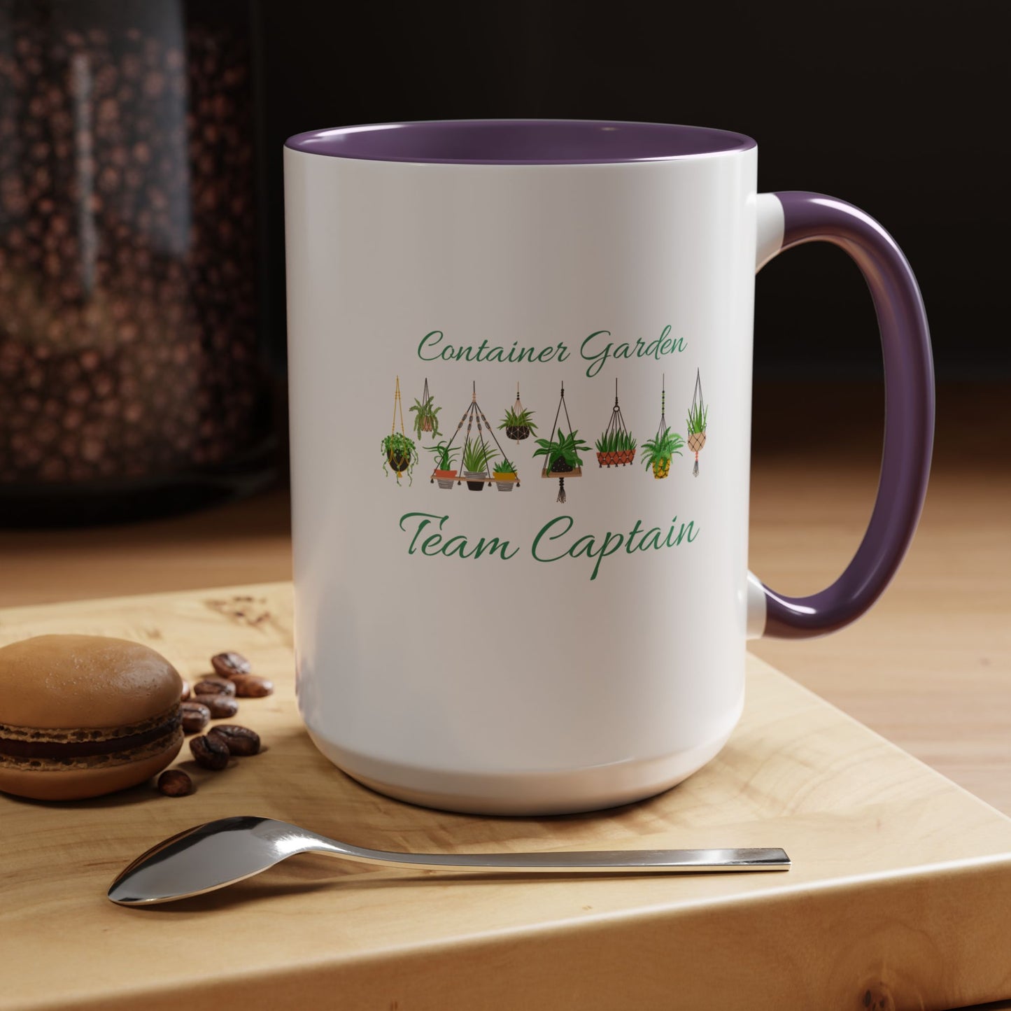 11oz/15oz Garden Themed Container Garden Team Captain Plant Parent Coffee Mug