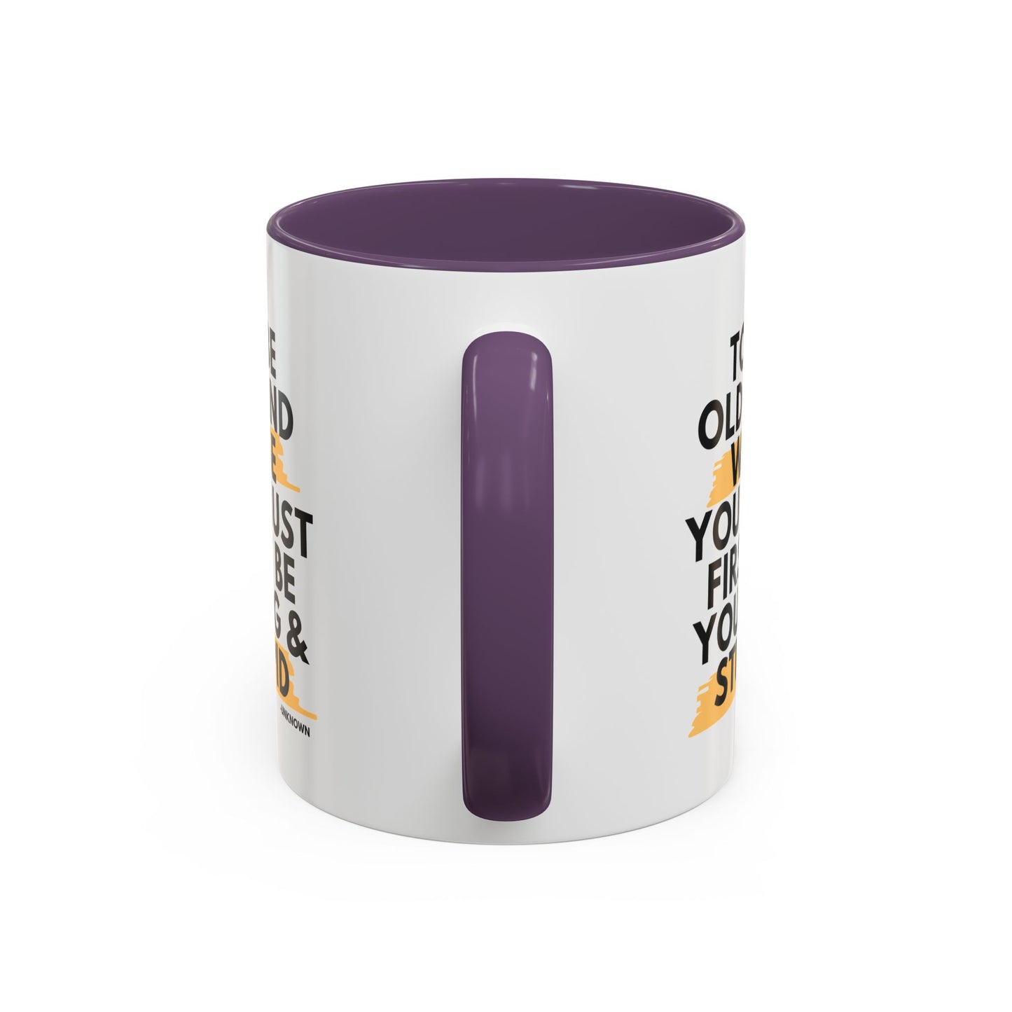 11oz/15oz Funny Old and Wise Young and Stupid Coffee Mug
