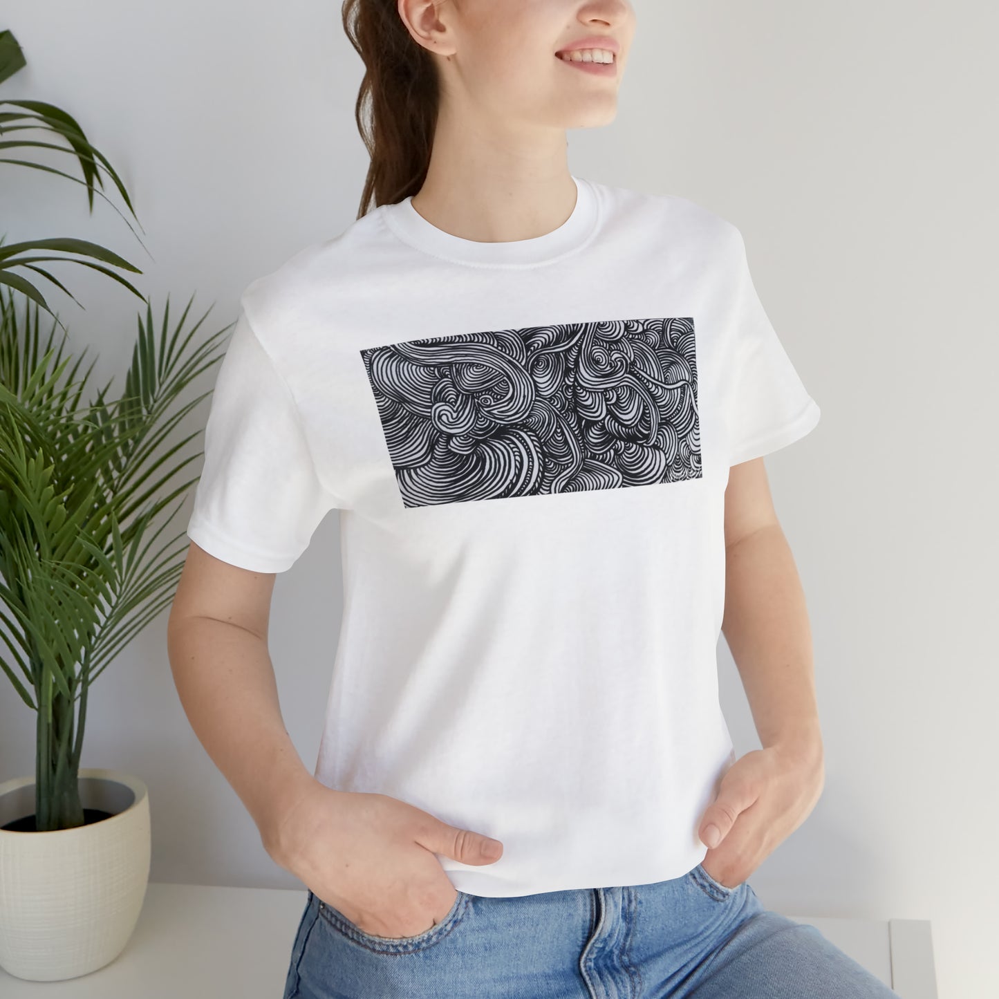 Unisex Original Art T-Shirt - Liquid