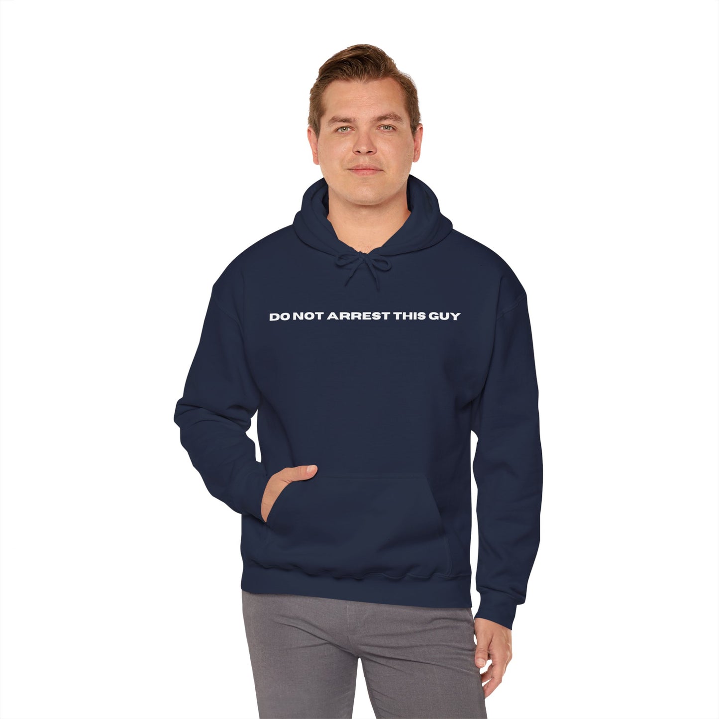 Unisex Heavy Blend™ Do Not Arrest This Guy Hooded Sweatshirt