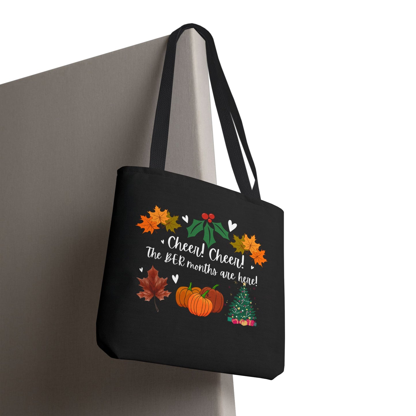Unisex BER Months Tote Bag Autumn Tote Fall Tote Bag September Tote October Tote Bag November Bag December Tote Bag Favorite Months Tote Bag