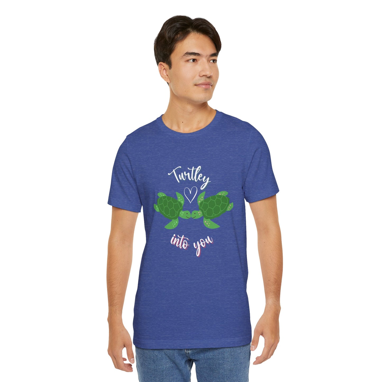 Unisex Cute Turtle Lover Turtley Into You T-Shirt
