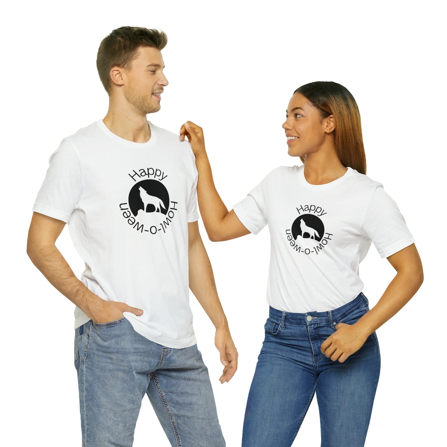 Unisex Howl-O-Ween Wolf T-Shirt