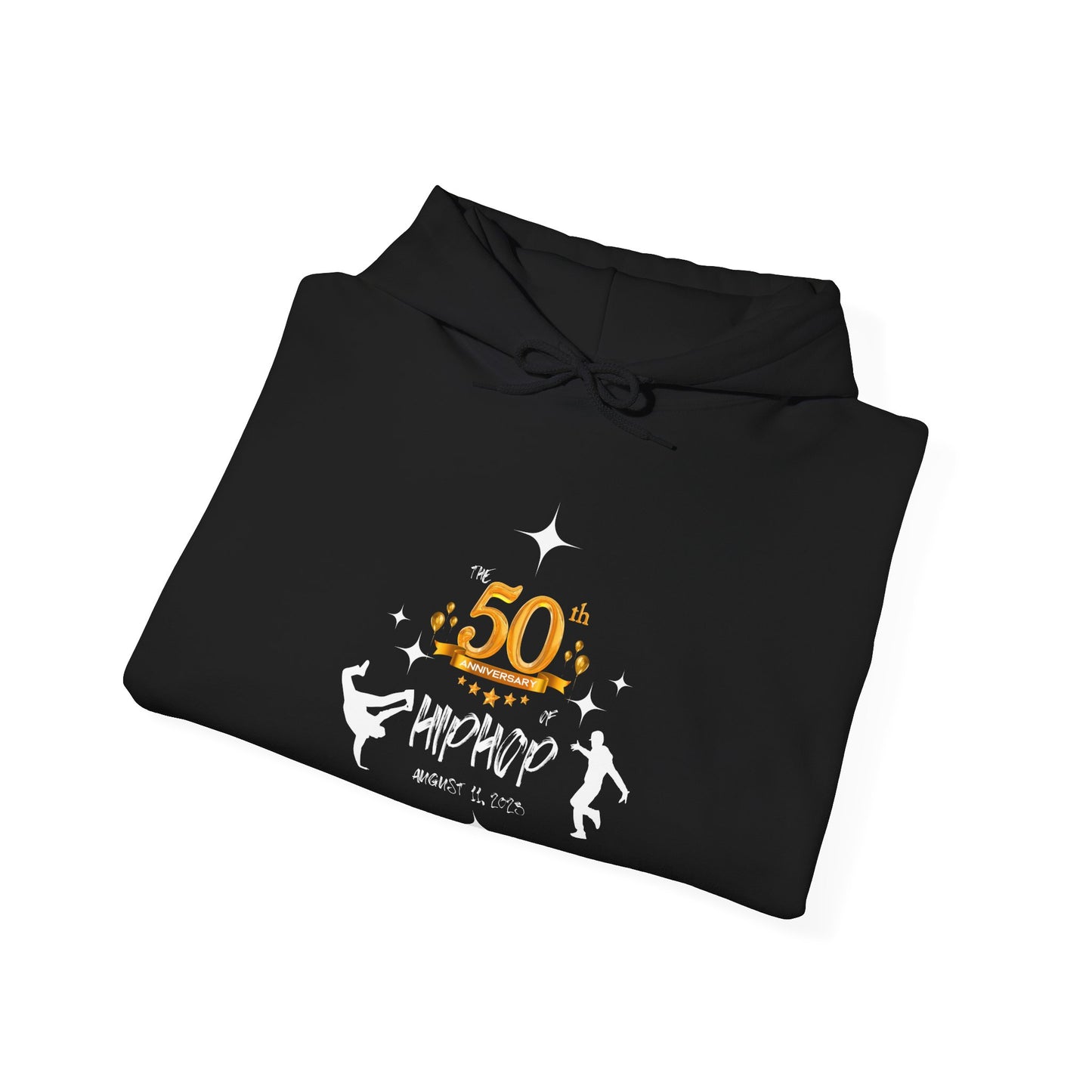 Unisex Heavy Blend™ 50th Anniversary of HipHop August 11, 2023 Commemorate 50 Years Hooded Sweatshirt