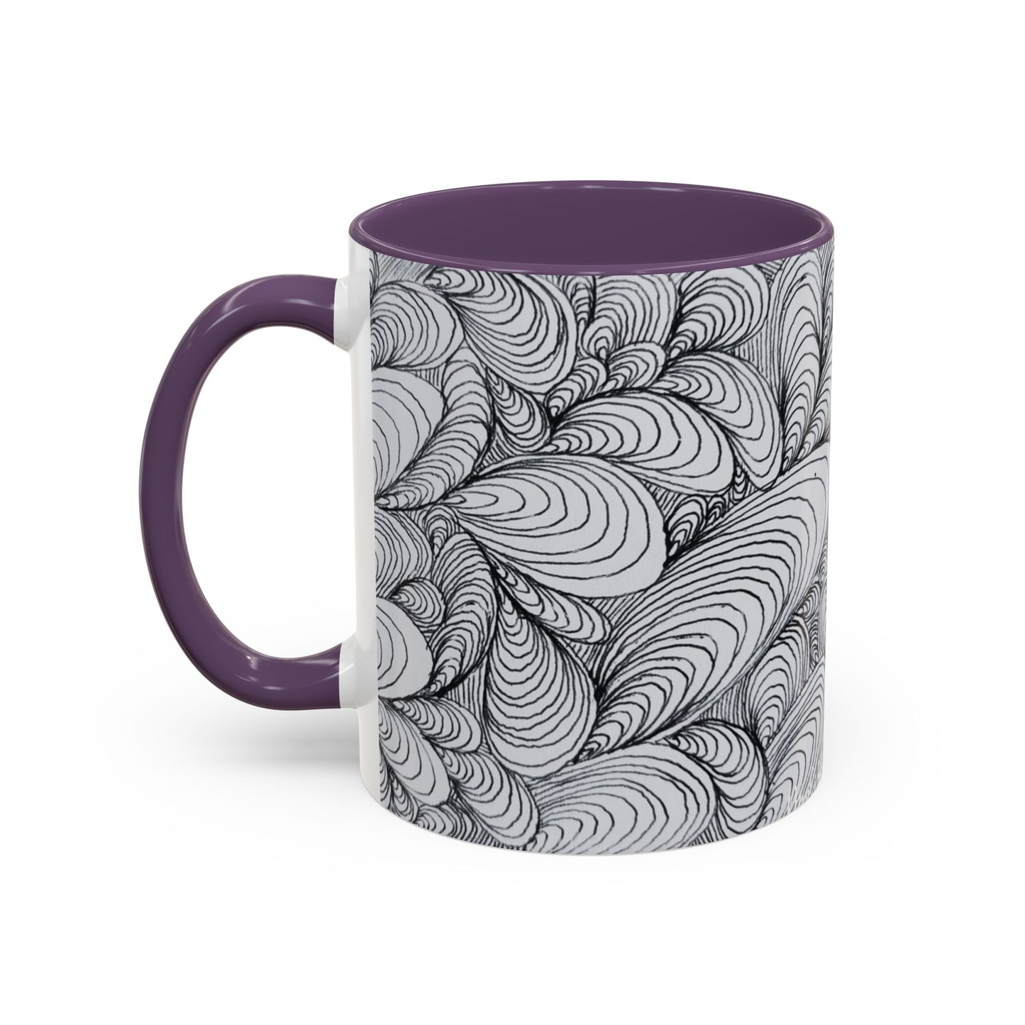 11oz/15oz Original Rough Line Art Coffee Mug