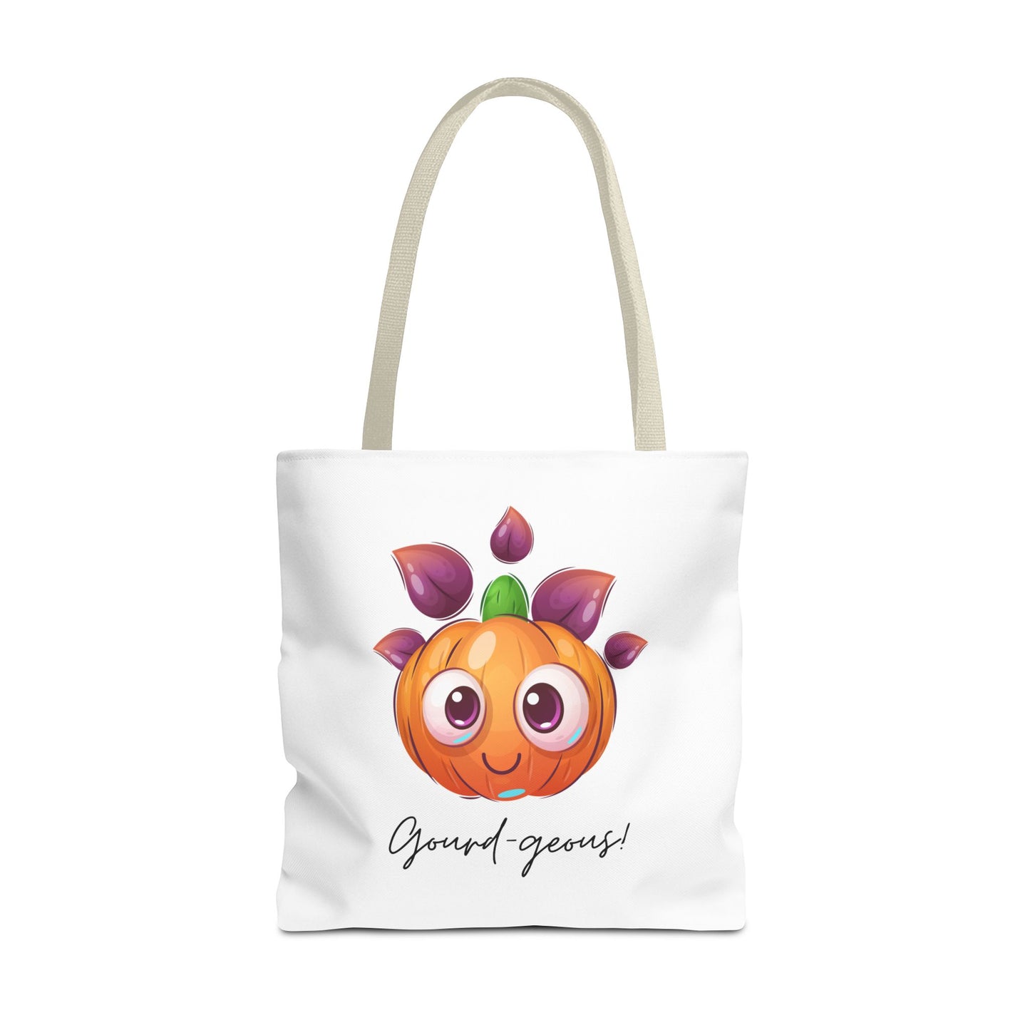 Cute Halloween Pumpkin Tote Spooky Season Tote Trick or Treating Candy Bag Fall Themed Reusable Lunch Tote