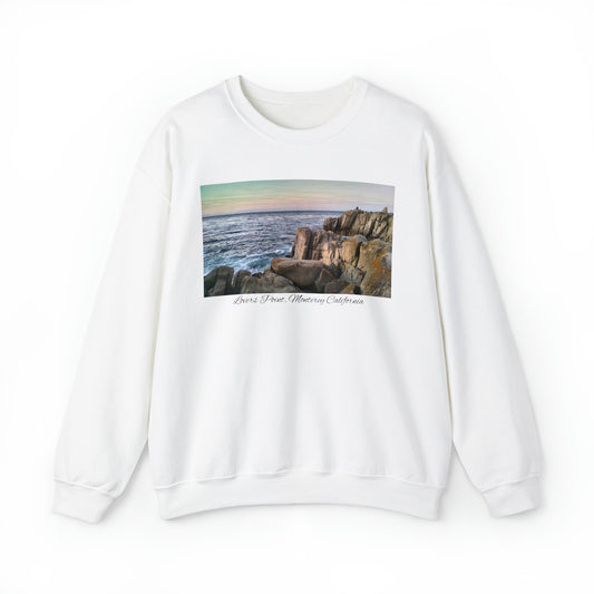 Unisex Landscape Sweatshirt Lovers Point, San Francisco Bay Area, Monterey, Monterey California, California