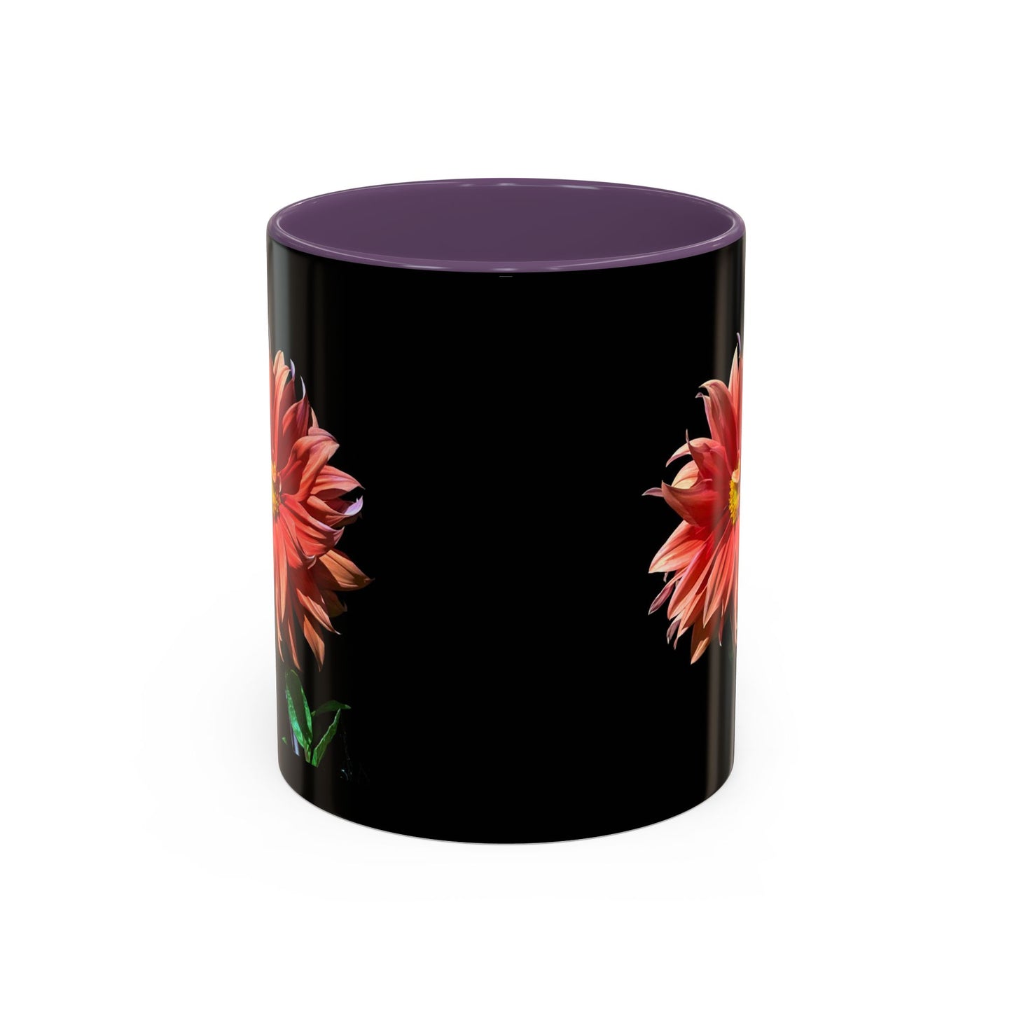 11oz/15oz Dahlia Flower Coffee Mug
