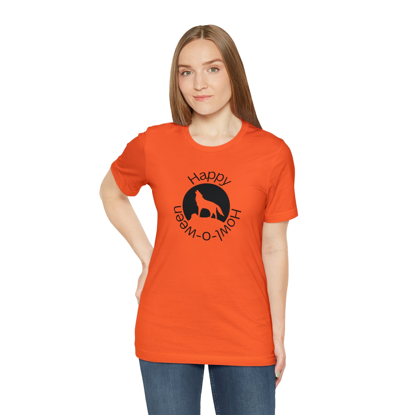 Unisex Howl-O-Ween Wolf T-Shirt