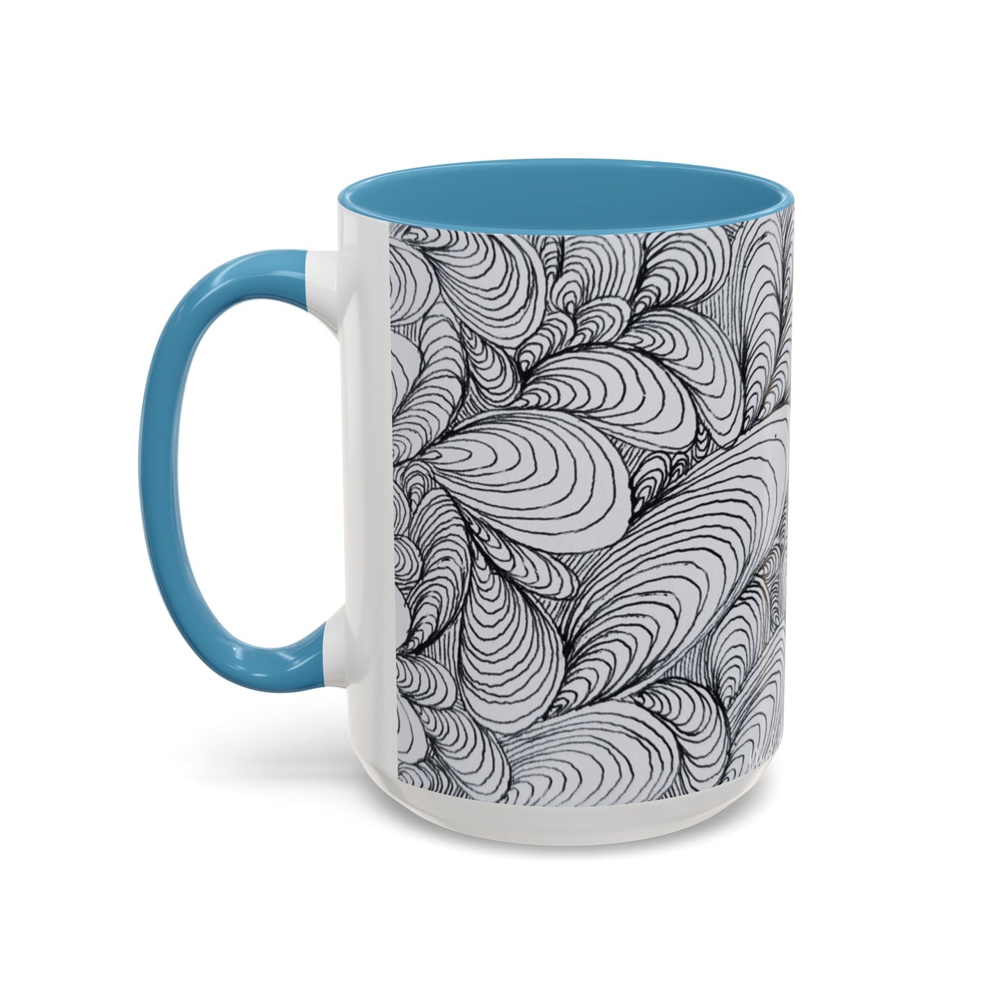11oz/15oz Original Rough Line Art Coffee Mug