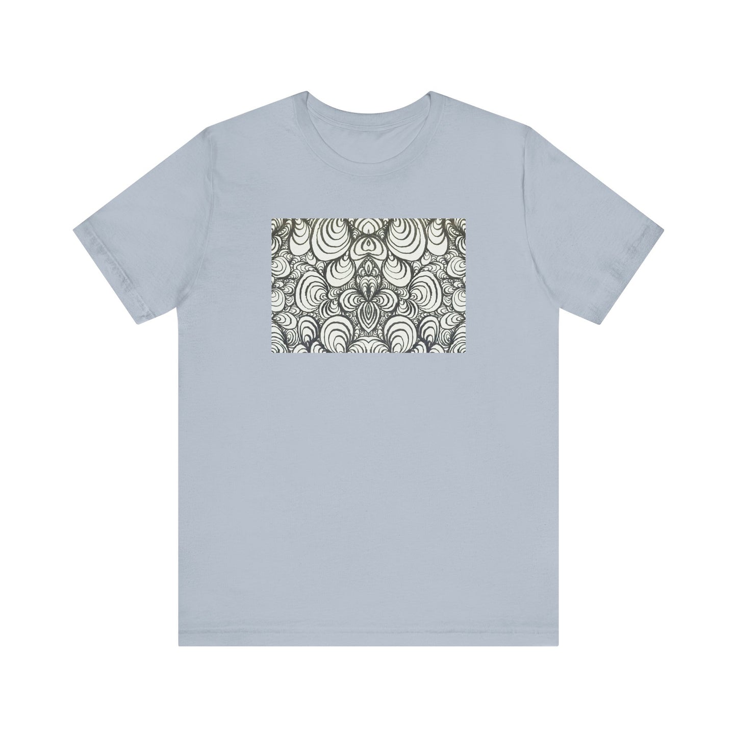 Unisex Original Line Art T-Shirt - Puzzle Panels 1