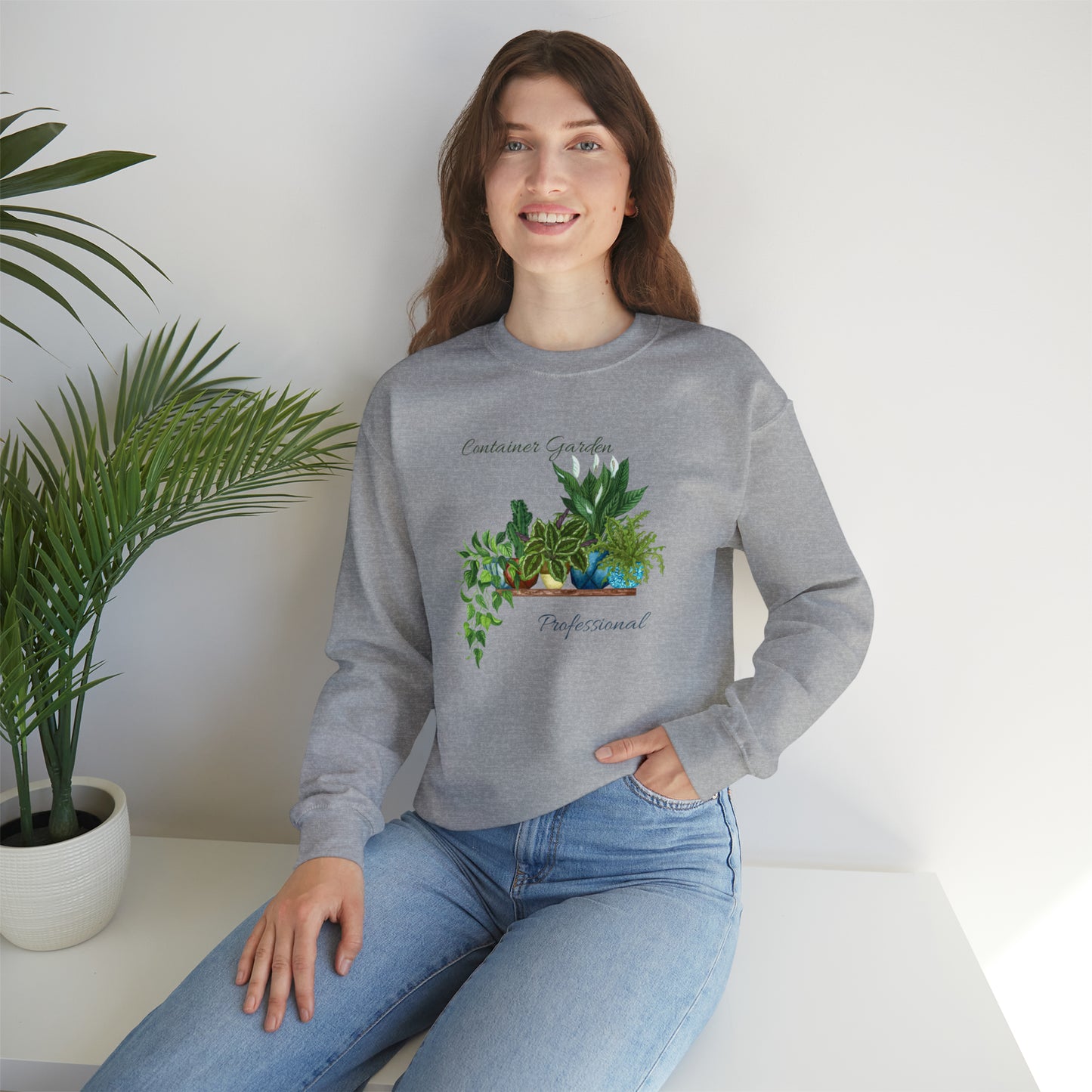 Unisex Gardening Container Garden Professional Sweatshirt