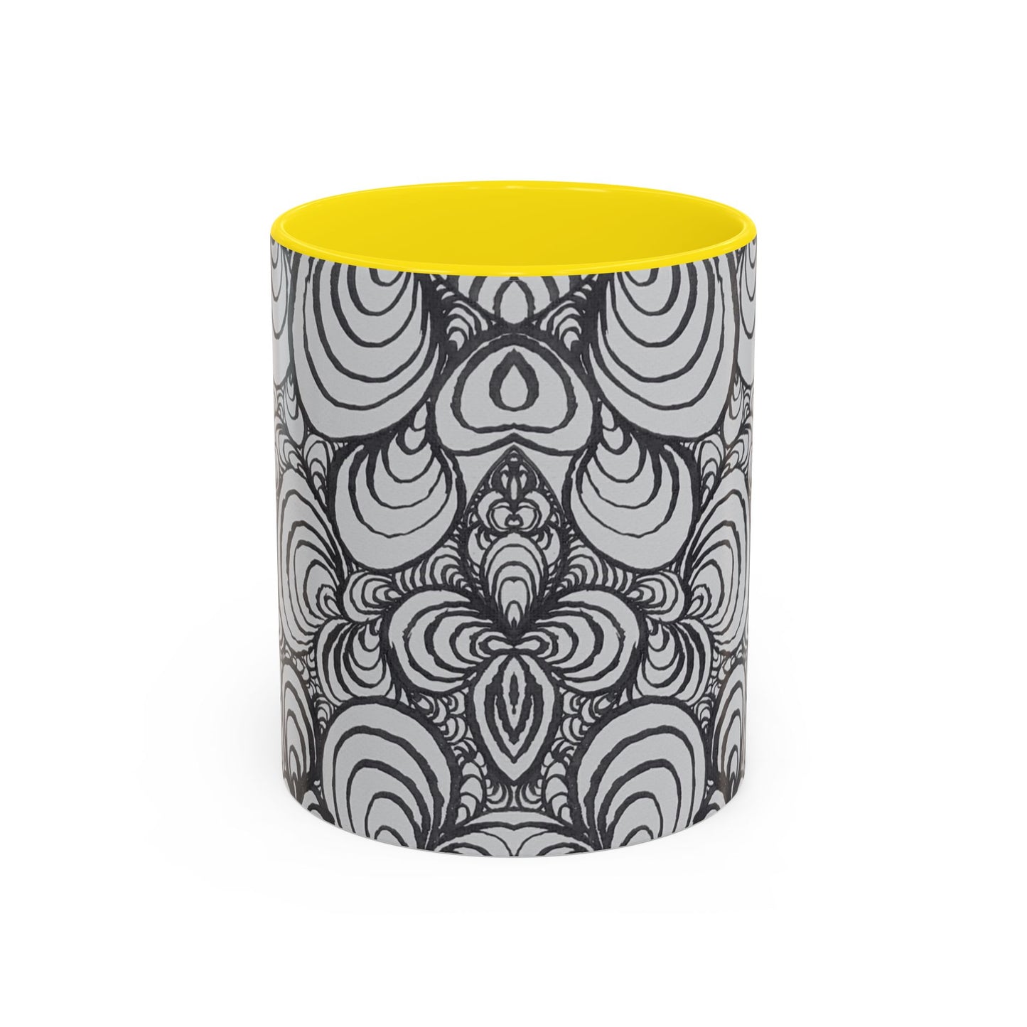 11oz/15oz Original Line Art Mug - Puzzle Panels 1