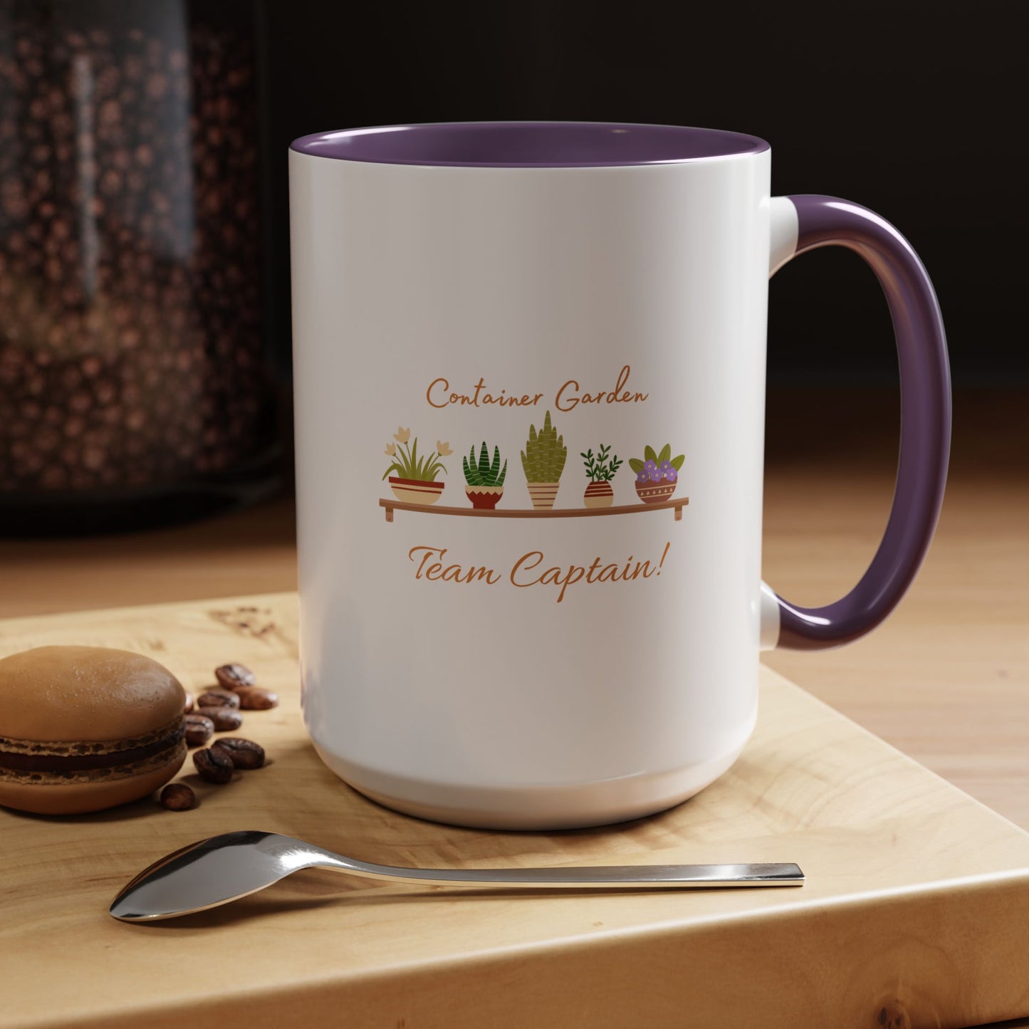11oz/15oz Garden Themed Container Garden Team Captain Plant Parent Coffee Mug