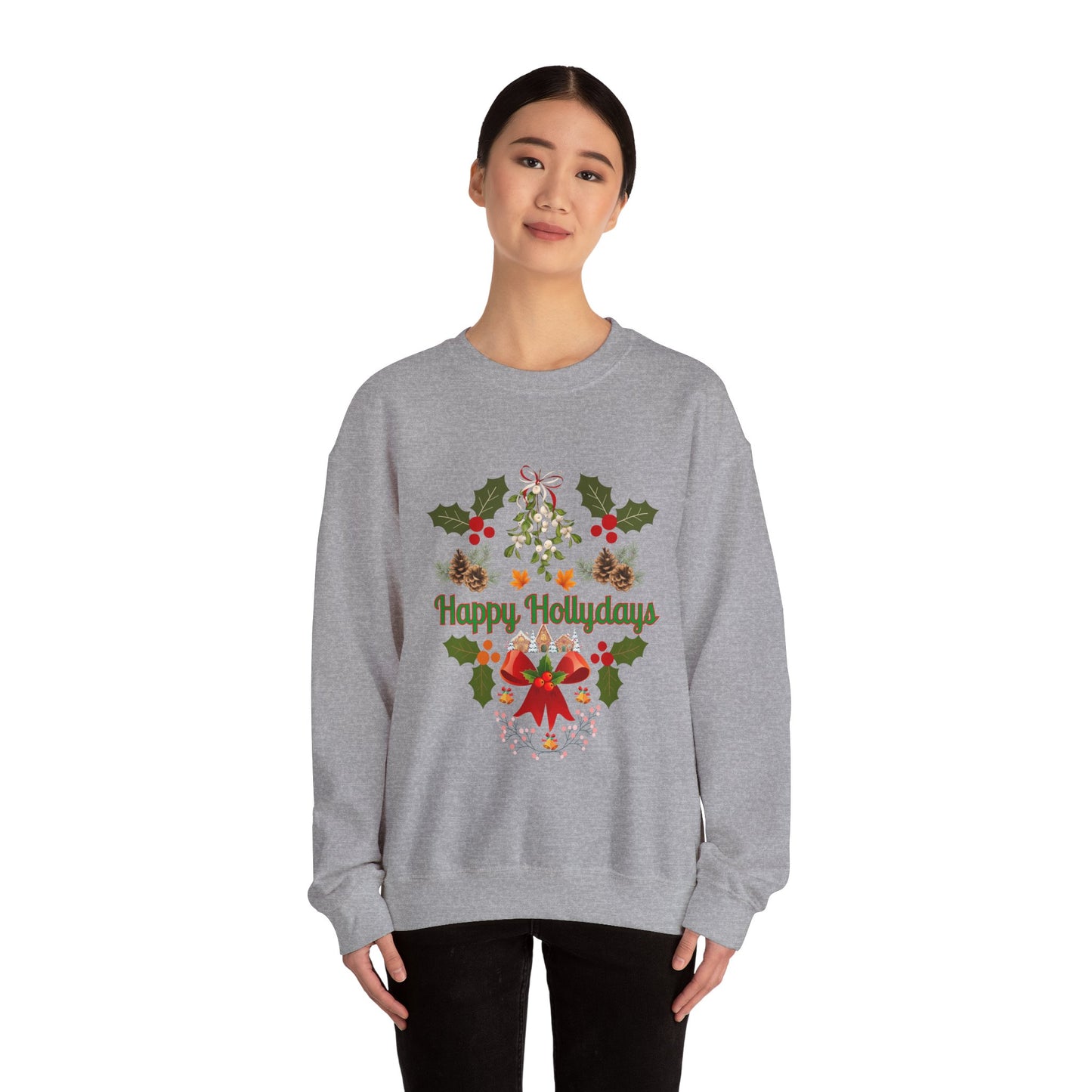 Unisex Ugly Sweater Contest Happy Hollydays Sweatshirt